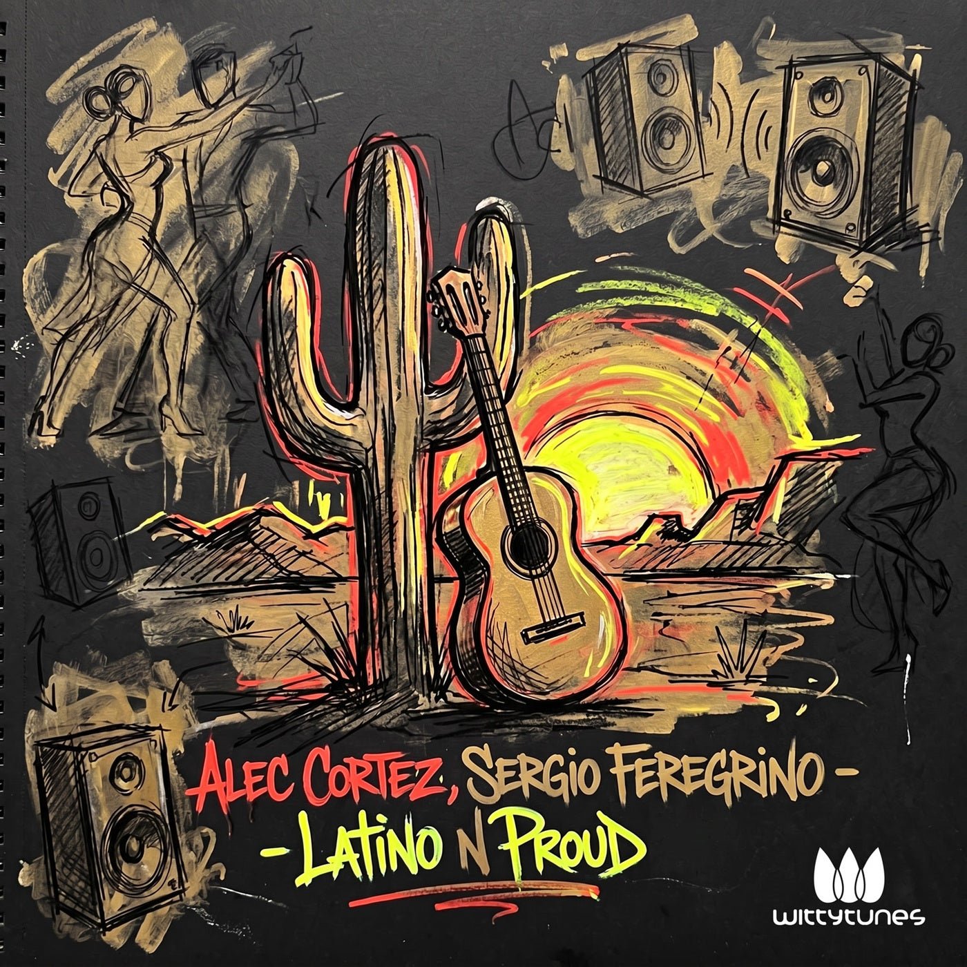 Cover - Alec Cortez, Sergio Feregrino - LatinoNProud (Original Mix) 