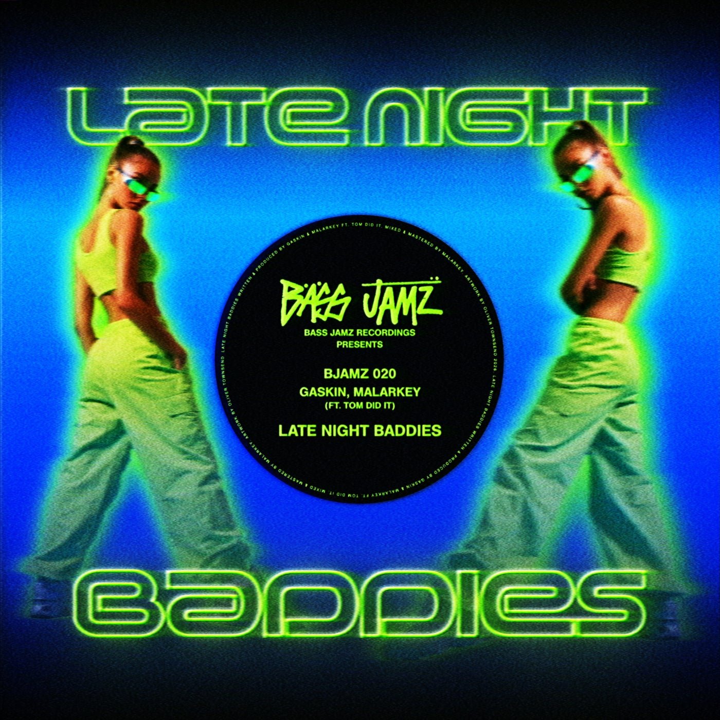 Cover - MALARKEY, Gaskin, Tom Did It - Late Night Baddies (Original Mix) Promo tools