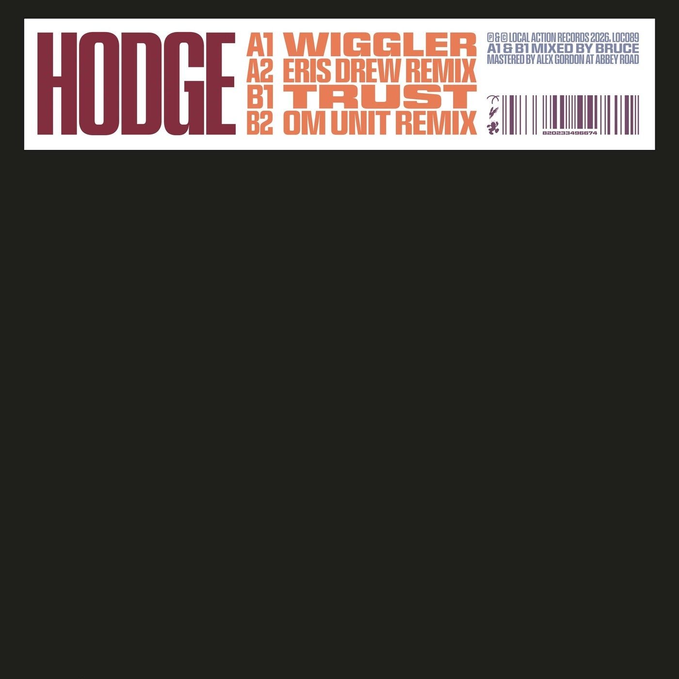 Cover - Hodge - Trust (Om Unit Remix) Promo tools