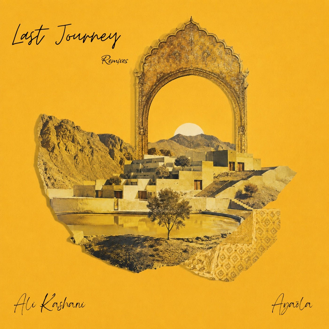 Cover - Ali Kashani, Ayaōla - Last Journey (Melodic Techno Remix) Promo tools