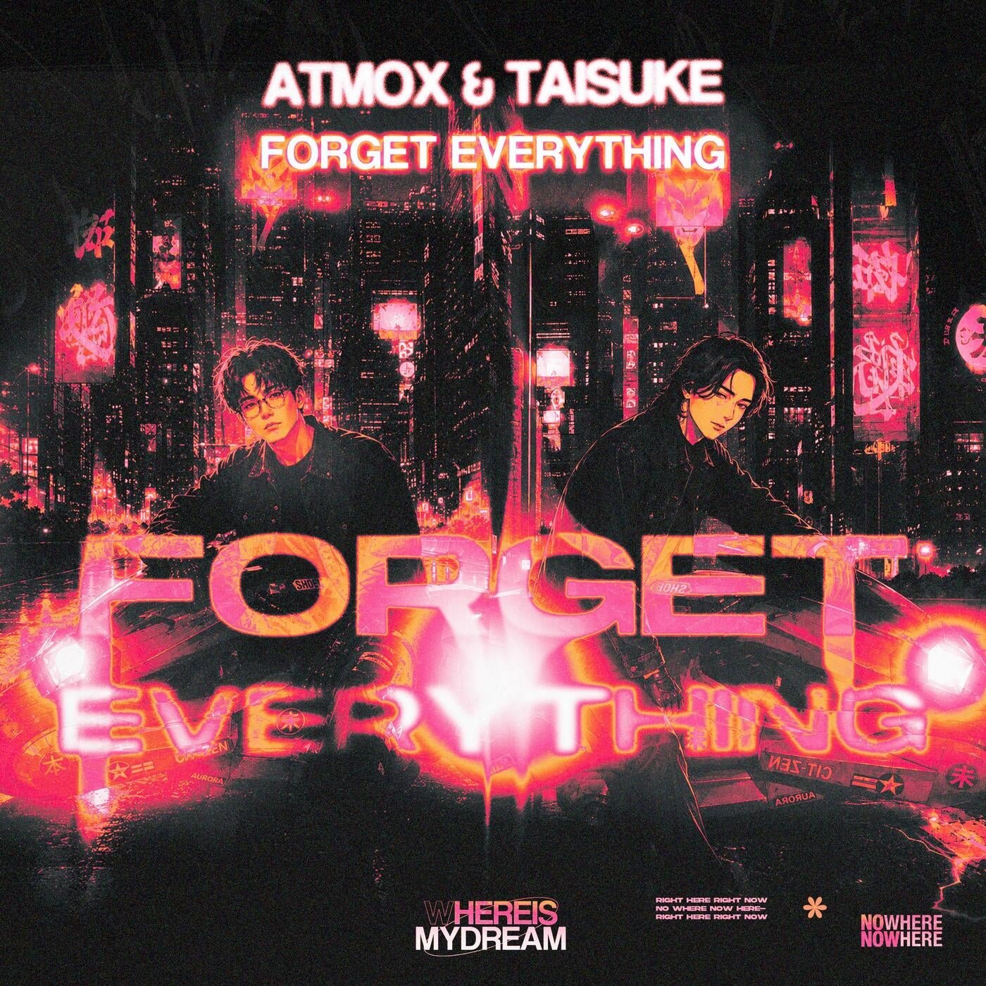 Cover - tAisuke, ATMOX - Forget Everything (Original Mix) Promo tools