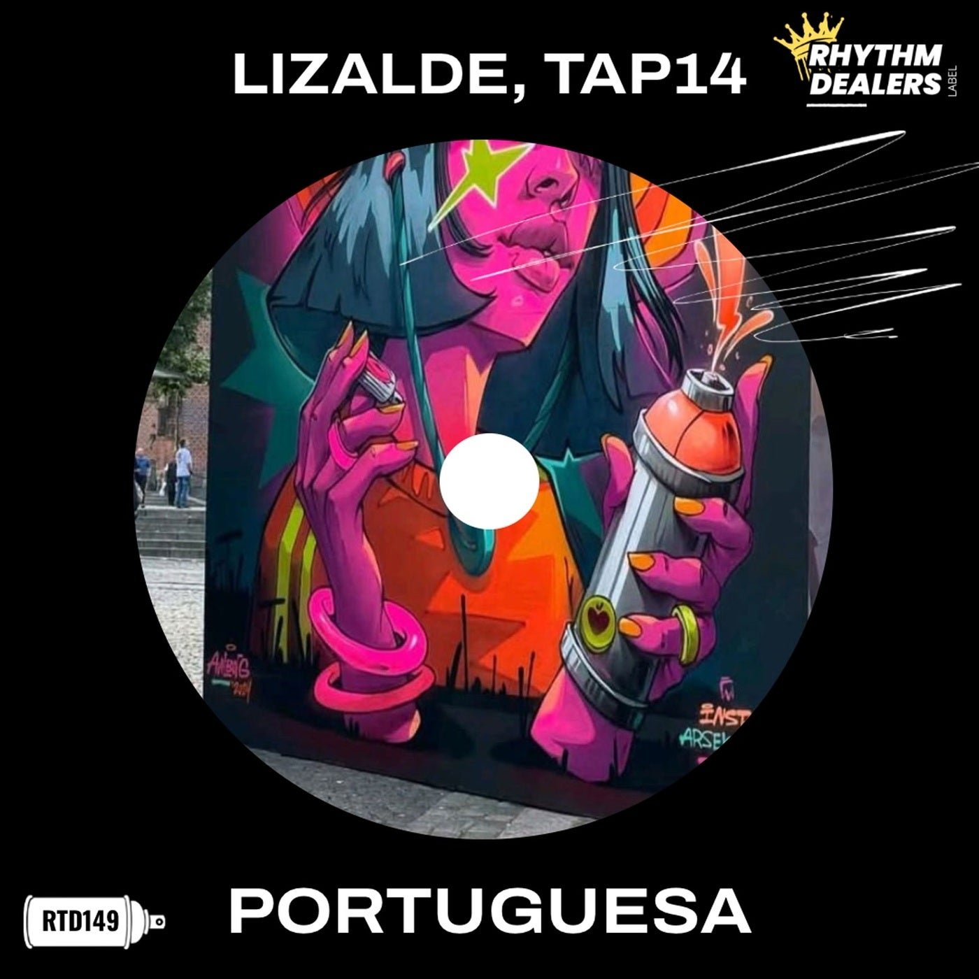 Cover - LIZALDE, TAP14 - Portuguesa (Extended Mix) Promo tools