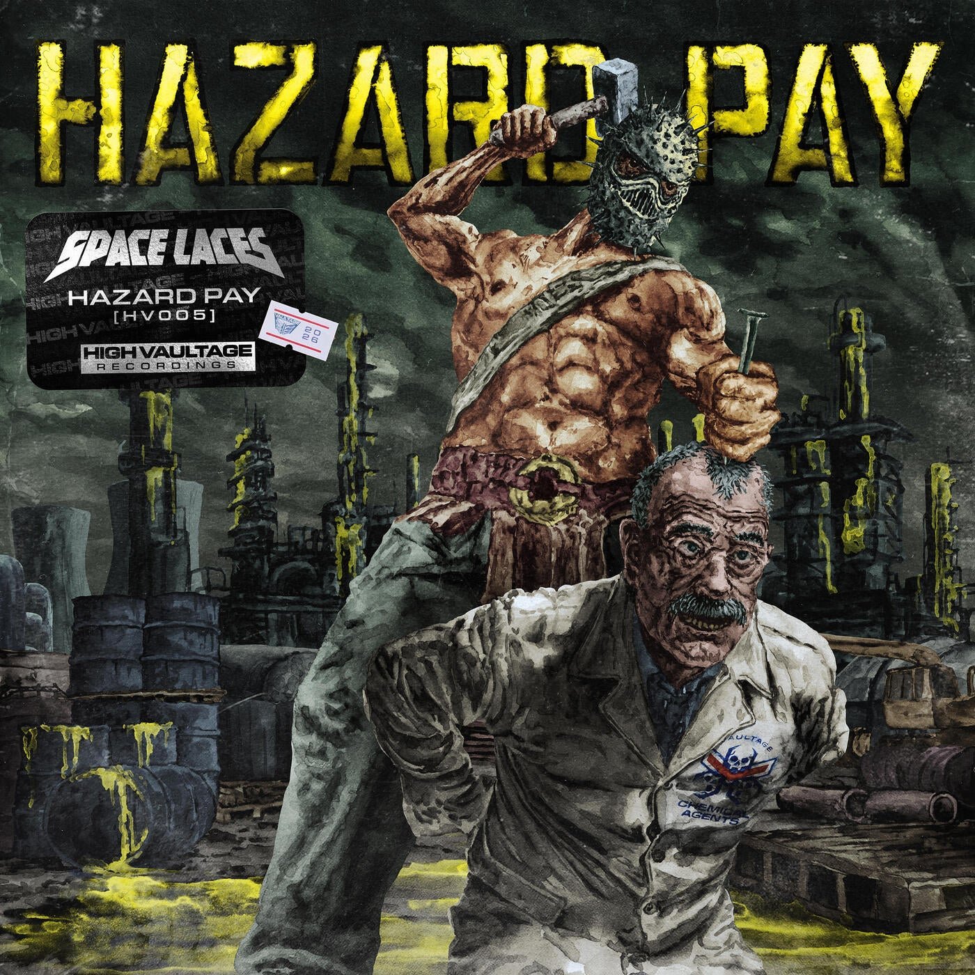 Cover - Space Laces - Hazard Pay (Original Mix)