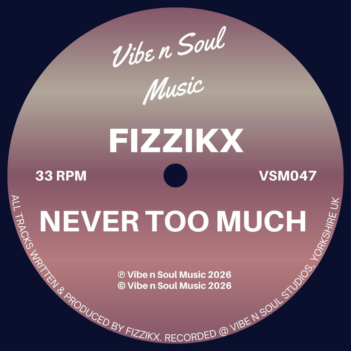 Cover - Fizzikx - Never Too Much (Vibe n Soul Vocal Mix) 