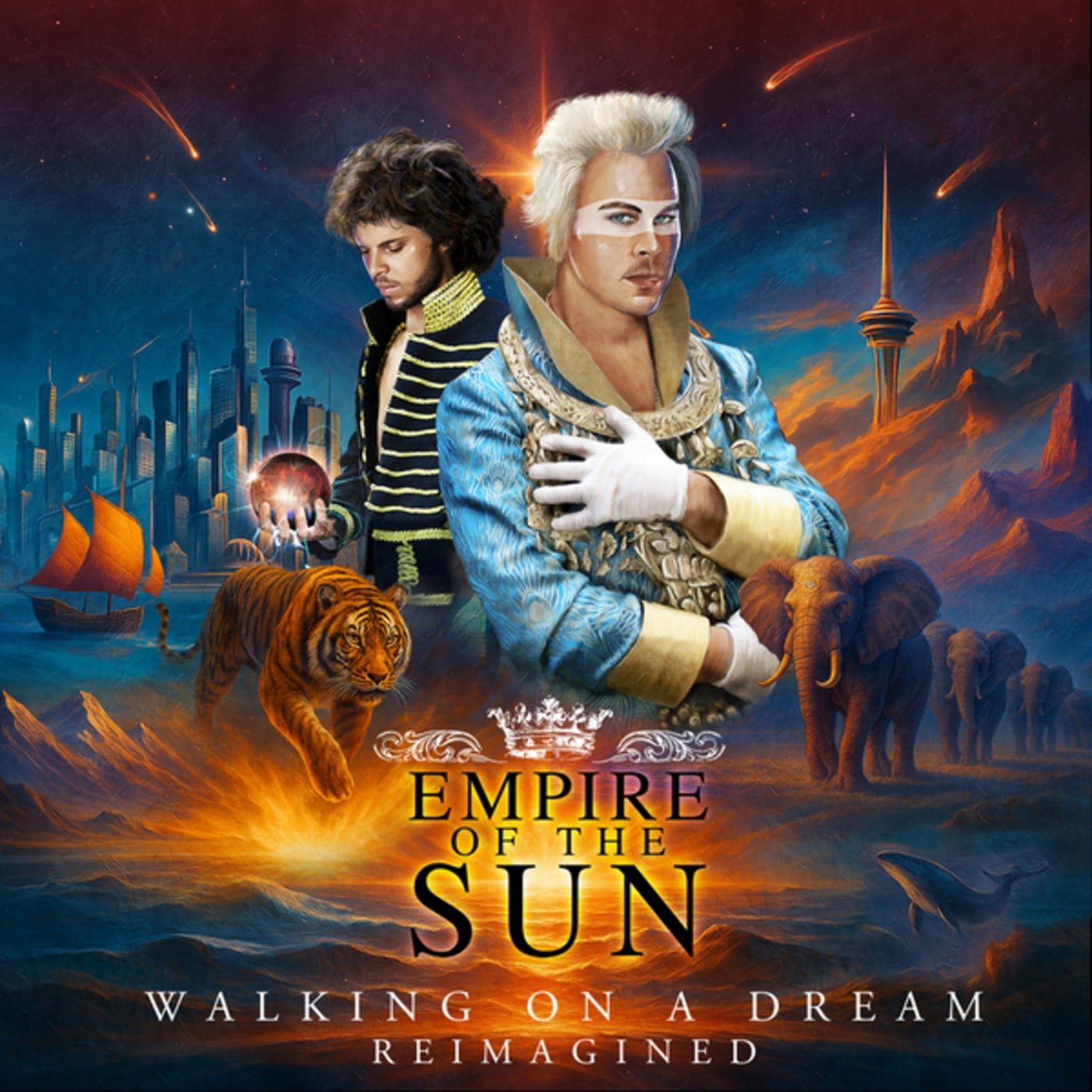 Cover - Empire Of The Sun - Walking On A Dream (Myd Remix) Promo tools