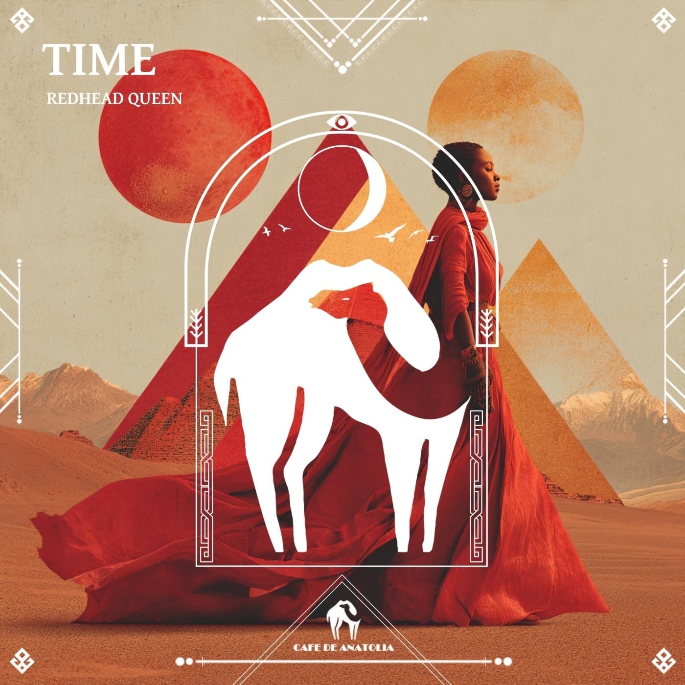 Cover - Cafe De Anatolia, Redhead Queen - Time (Original Mix) Promo tools