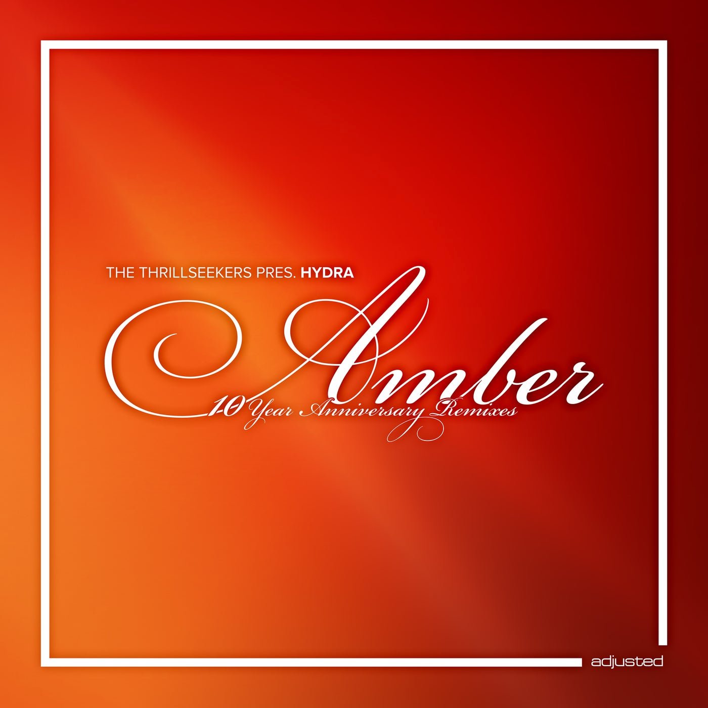 Cover - The Thrillseekers, Hydra - Amber (10 Year Anniversary Remixes) Promo tools