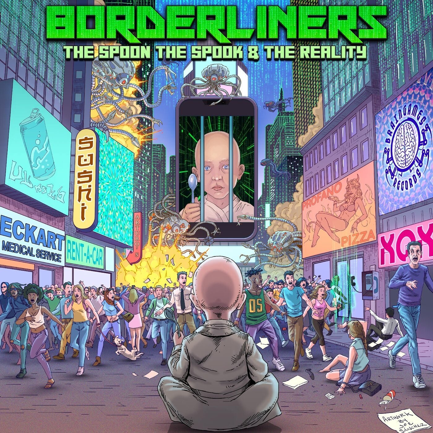Cover - Borderliners - Into the Land of Shadows (Original Mix)