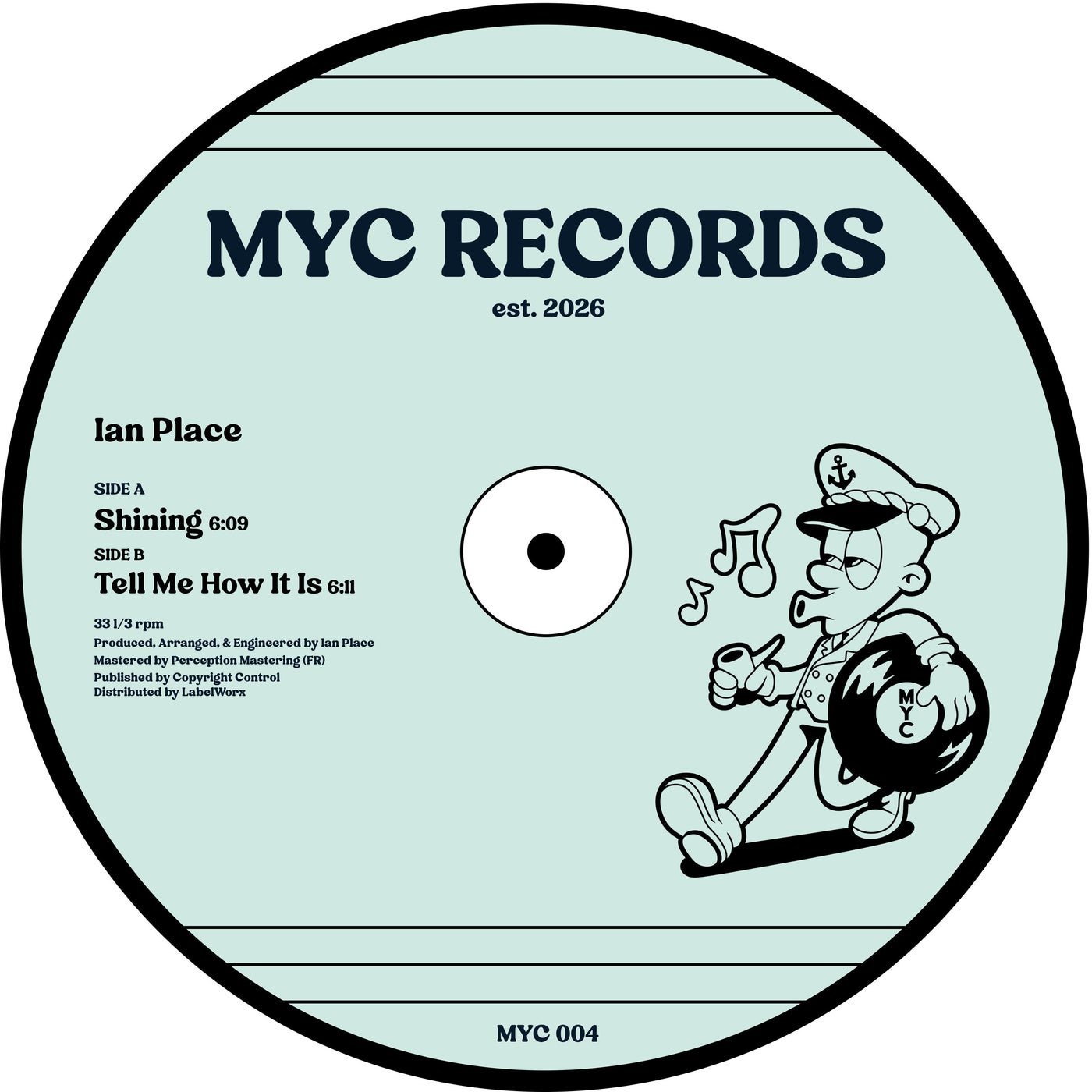 Cover - Ian Place - Tell Me How It Is (Extended Mix) 