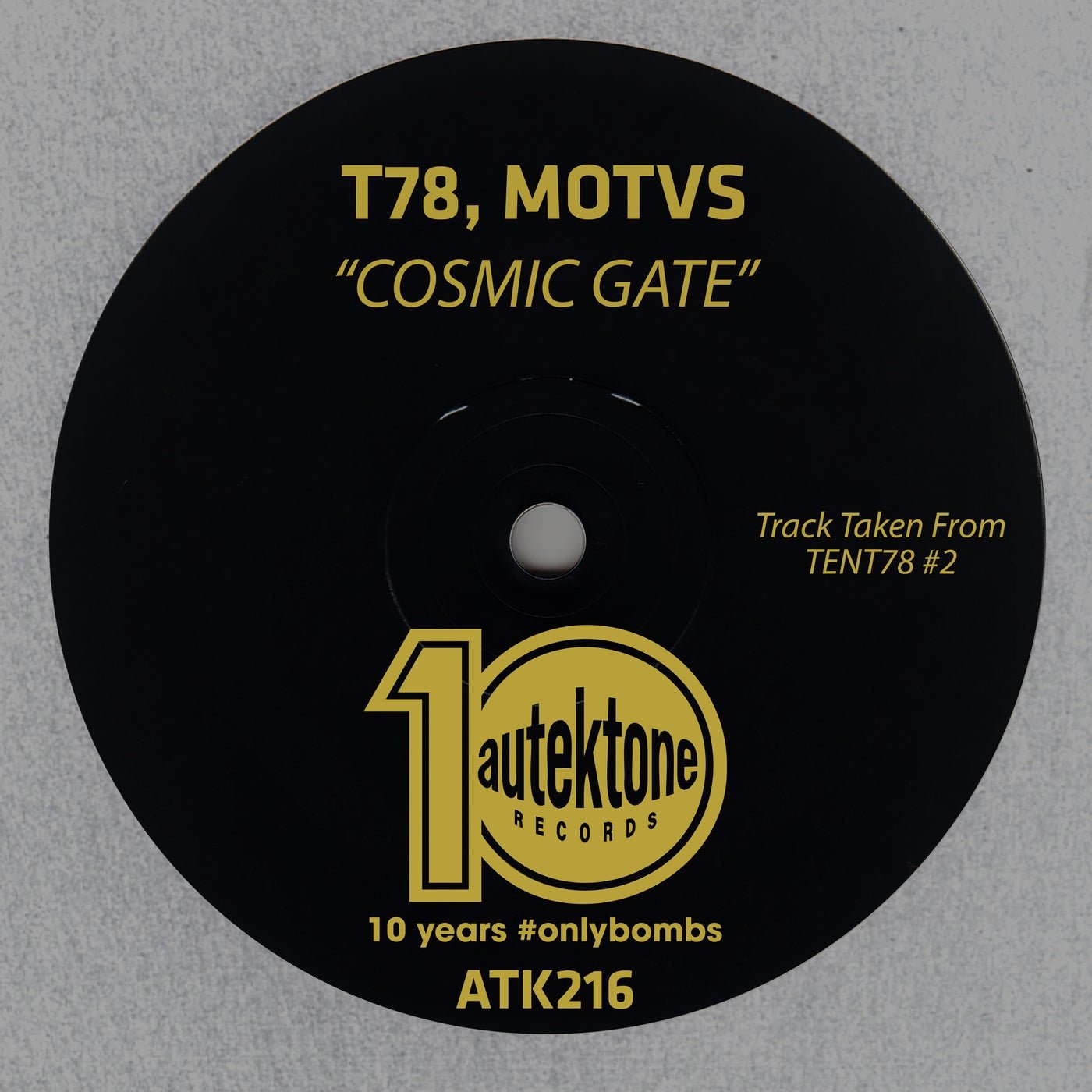 Cover - T78, MOTVS - Cosmic Gate (Original Mix)