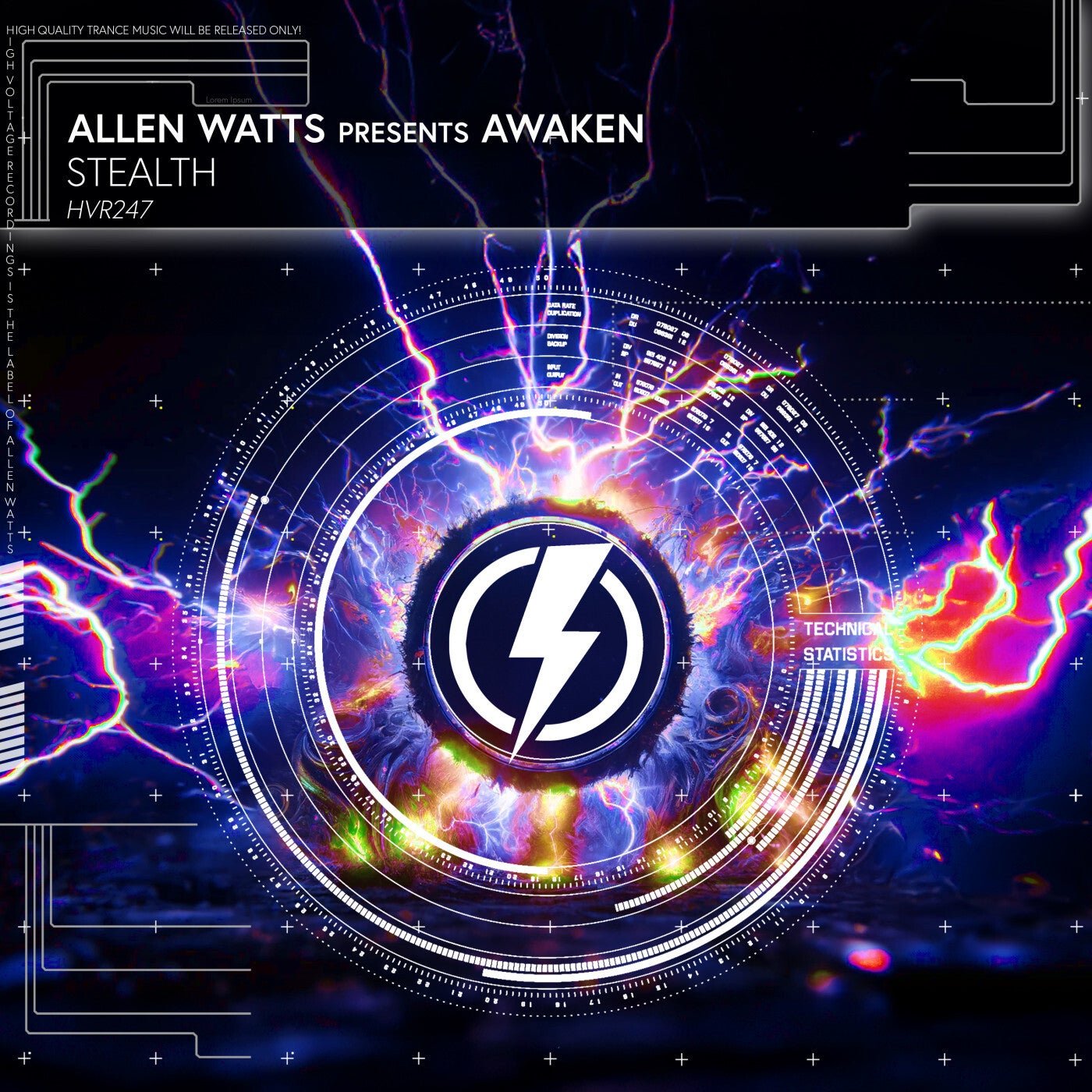 Cover - Allen Watts, Awaken - Stealth (Extended mix) 