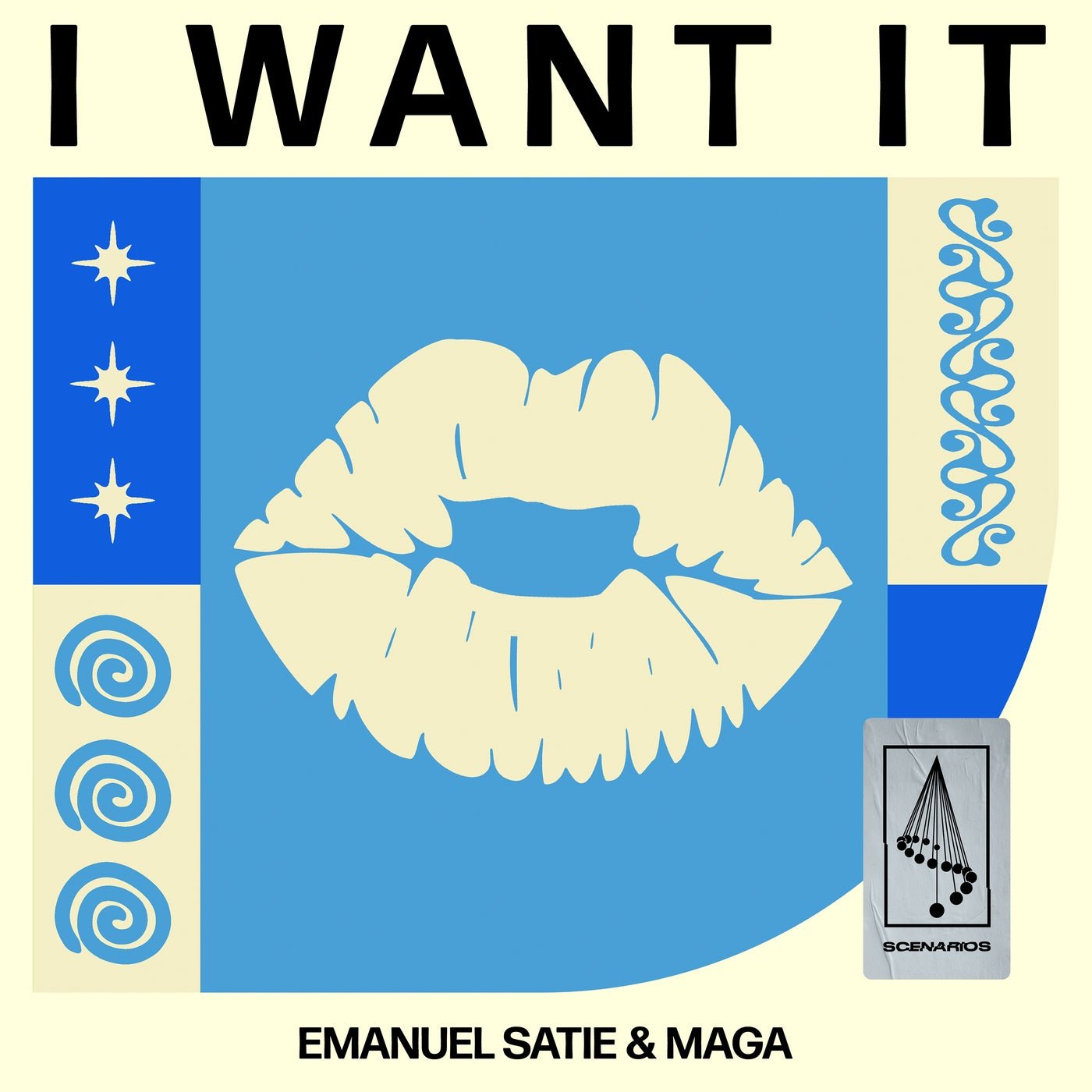 Cover - Emanuel Satie, Maga - I Want It (Original Mix) 