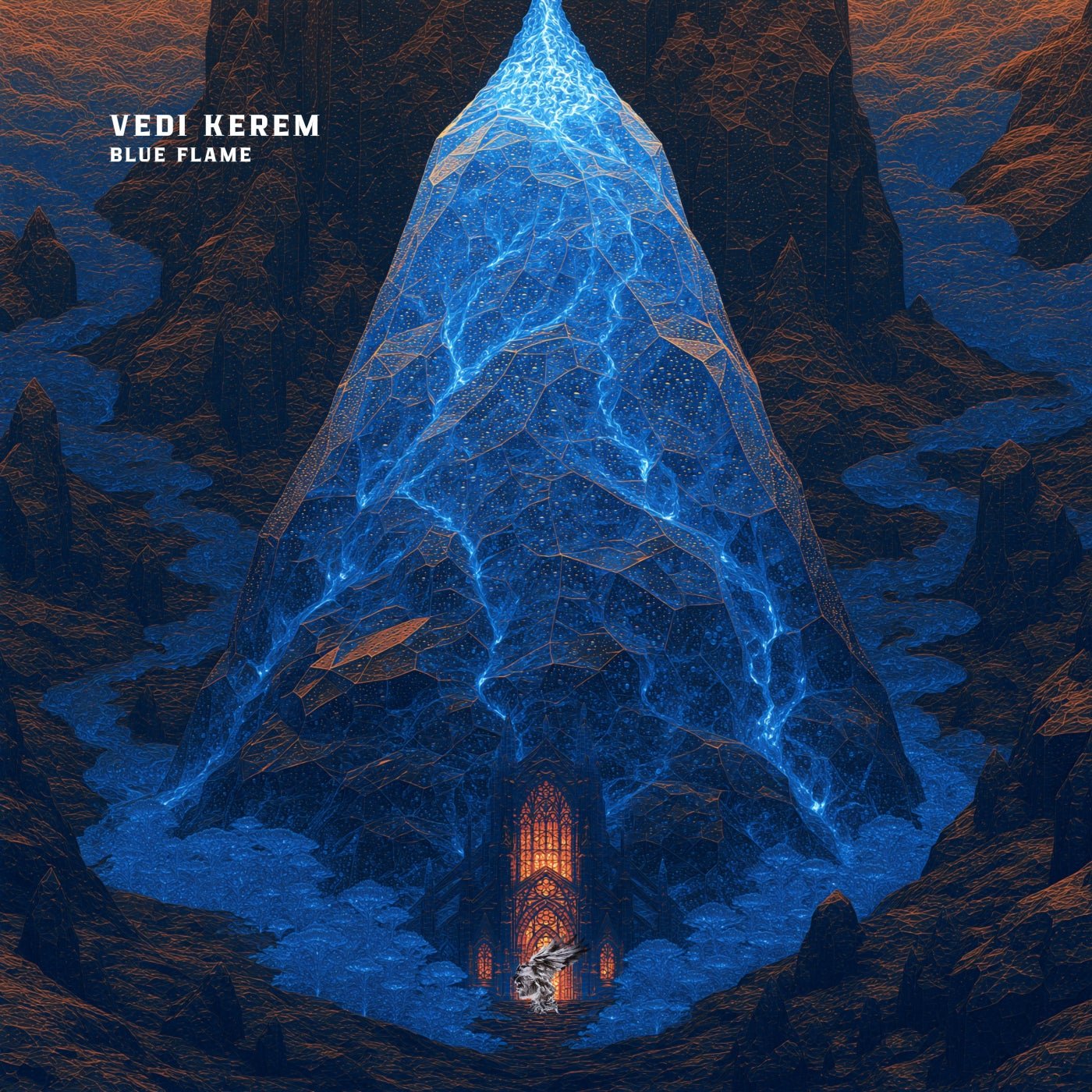 Cover - VEDI KEREM - Blue Flame (Extended) 