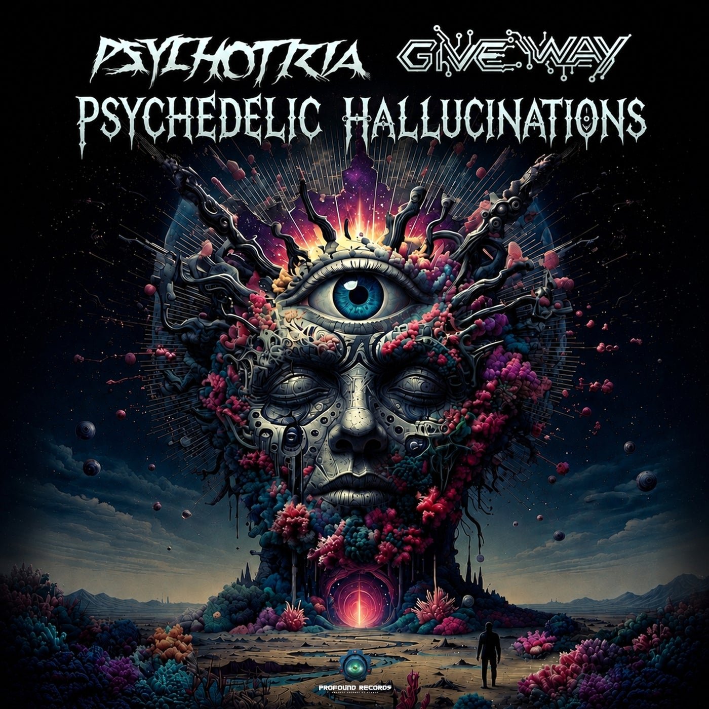 Cover - Psychotria, Give Way - Psychedelic Hallucinations (Original Mix) 