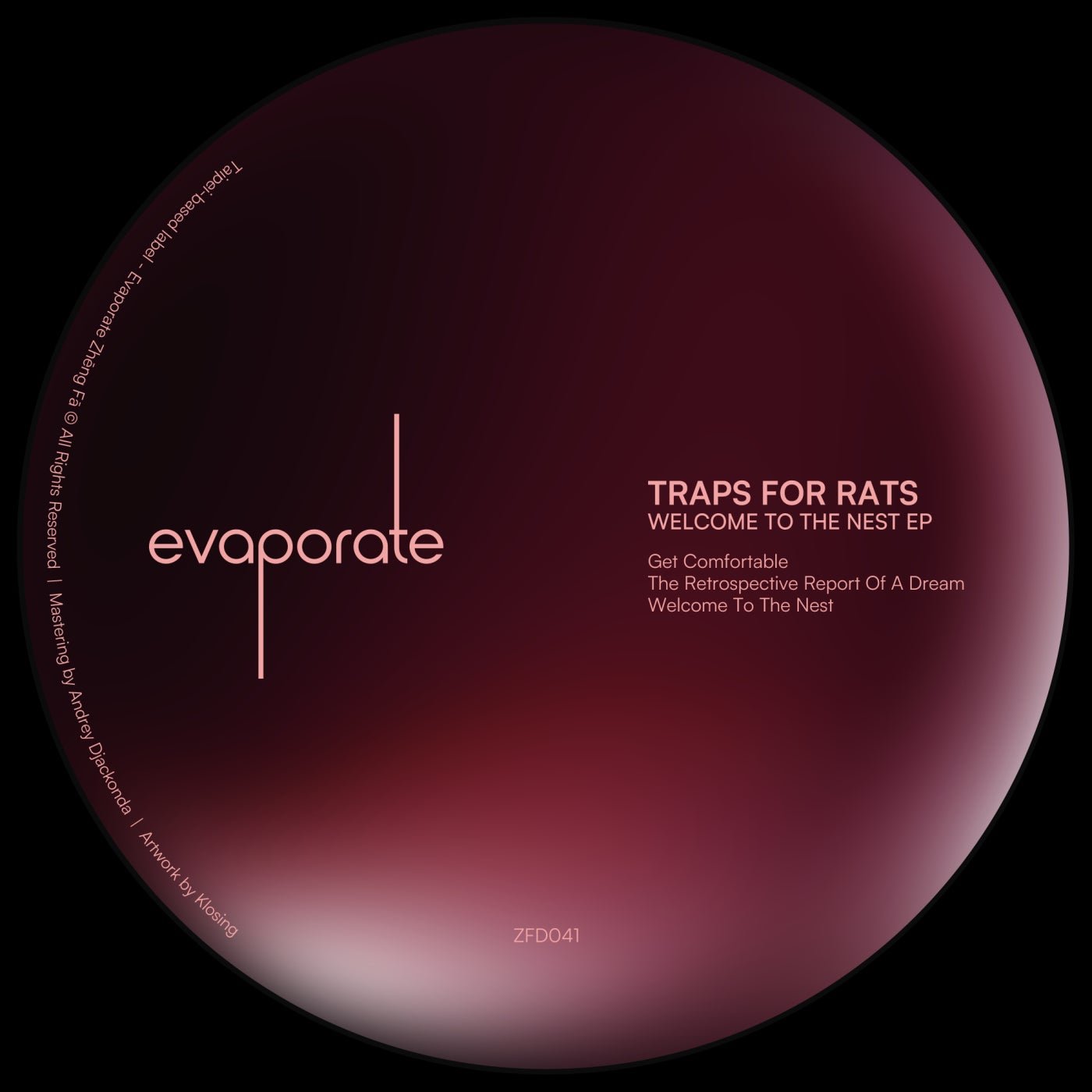 Cover - Traps for Rats - The Retrospective Report Of A Dream (Original Mix)