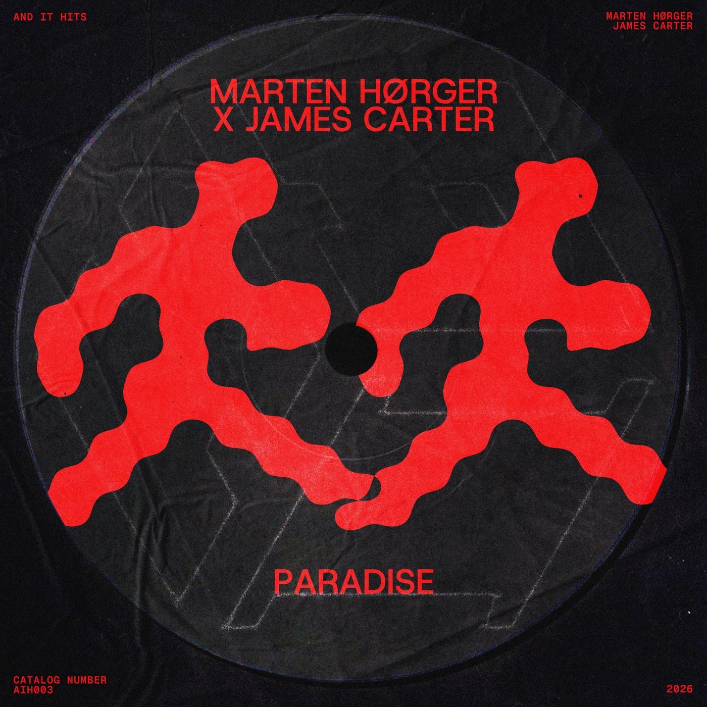 Cover - MARTEN HØRGER, James Carter - Paradise (Extended Mix)