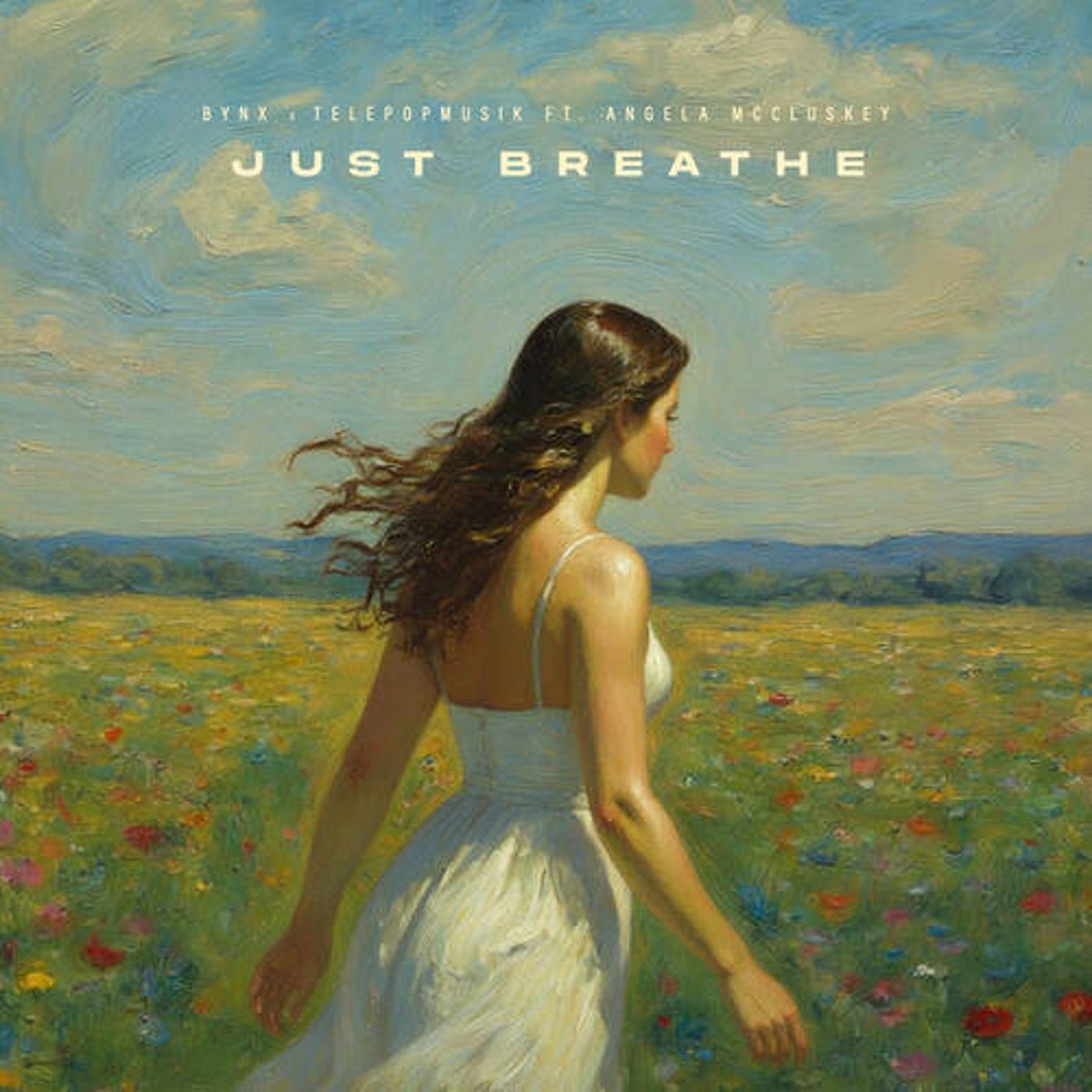 Cover - Telepopmusik, Angela McCluskey, BYNX - Just Breathe (Extended Mix)