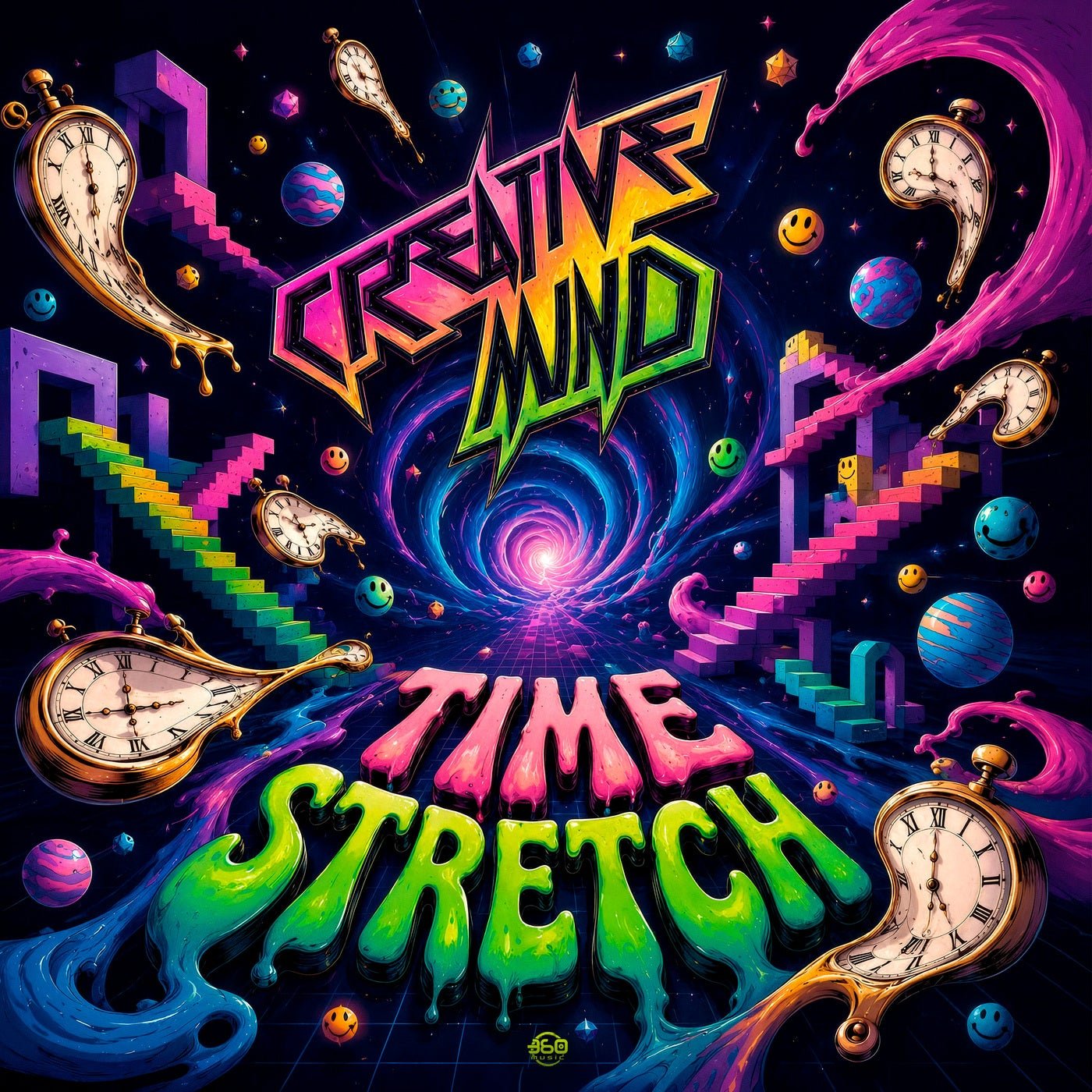 Cover - Creative Mind, 360 Music - Time Stretch (Original Mix)