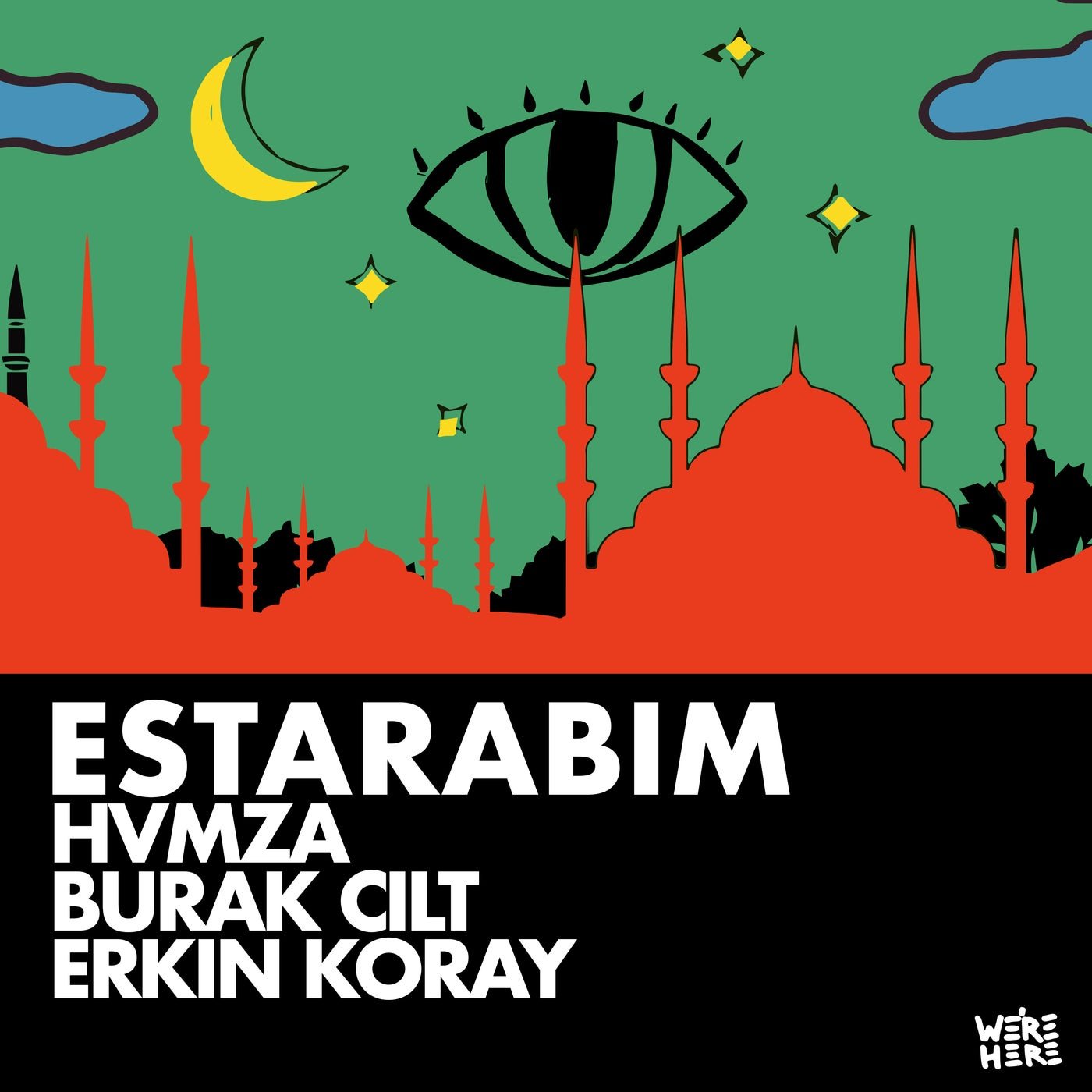 Cover - Erkin Koray, Burak Cilt, HVMZA - Estarabim (Original Mix)