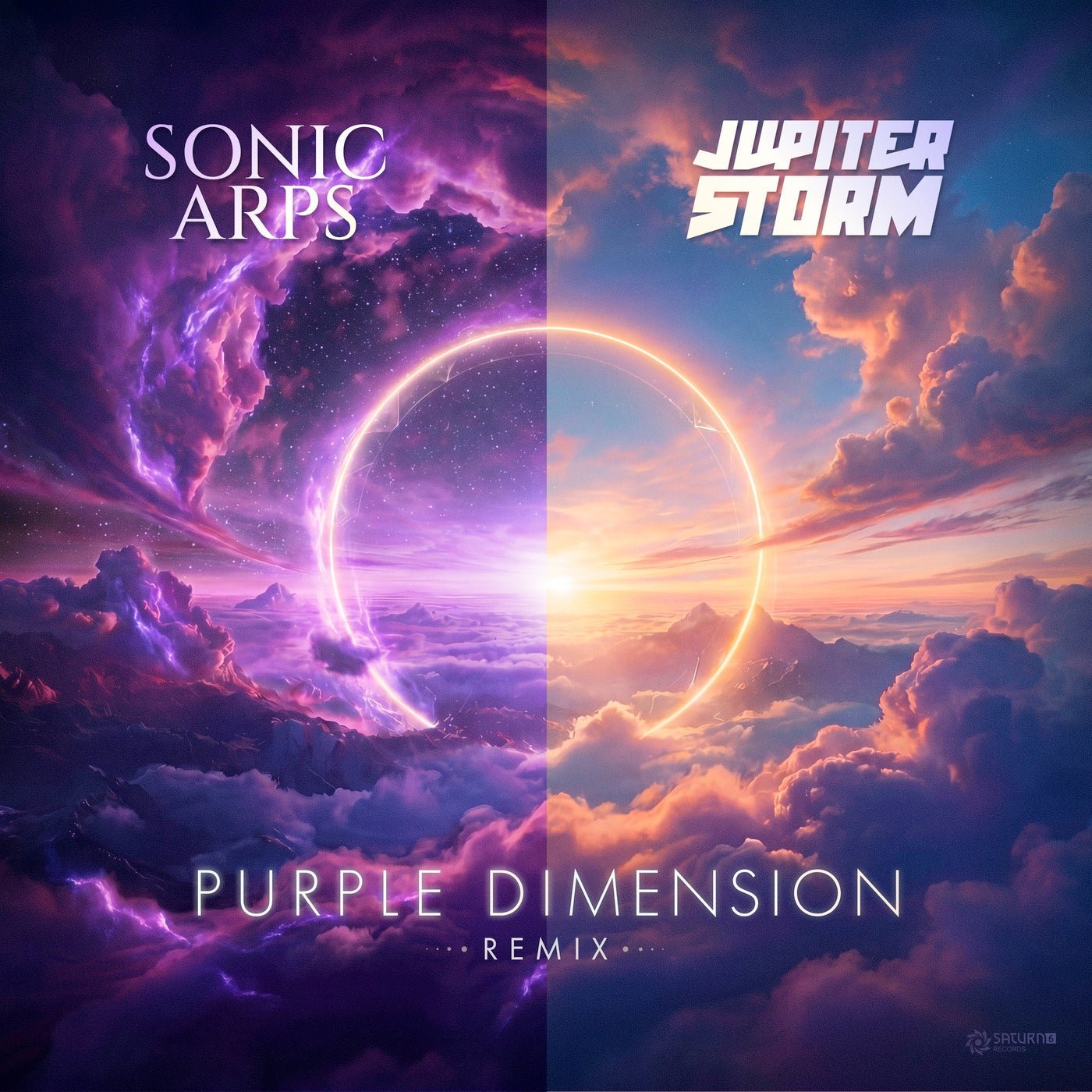 Cover - Sonic Arps, Jupiter Storm - Purple Dimension (Jupiter Storm Remix)