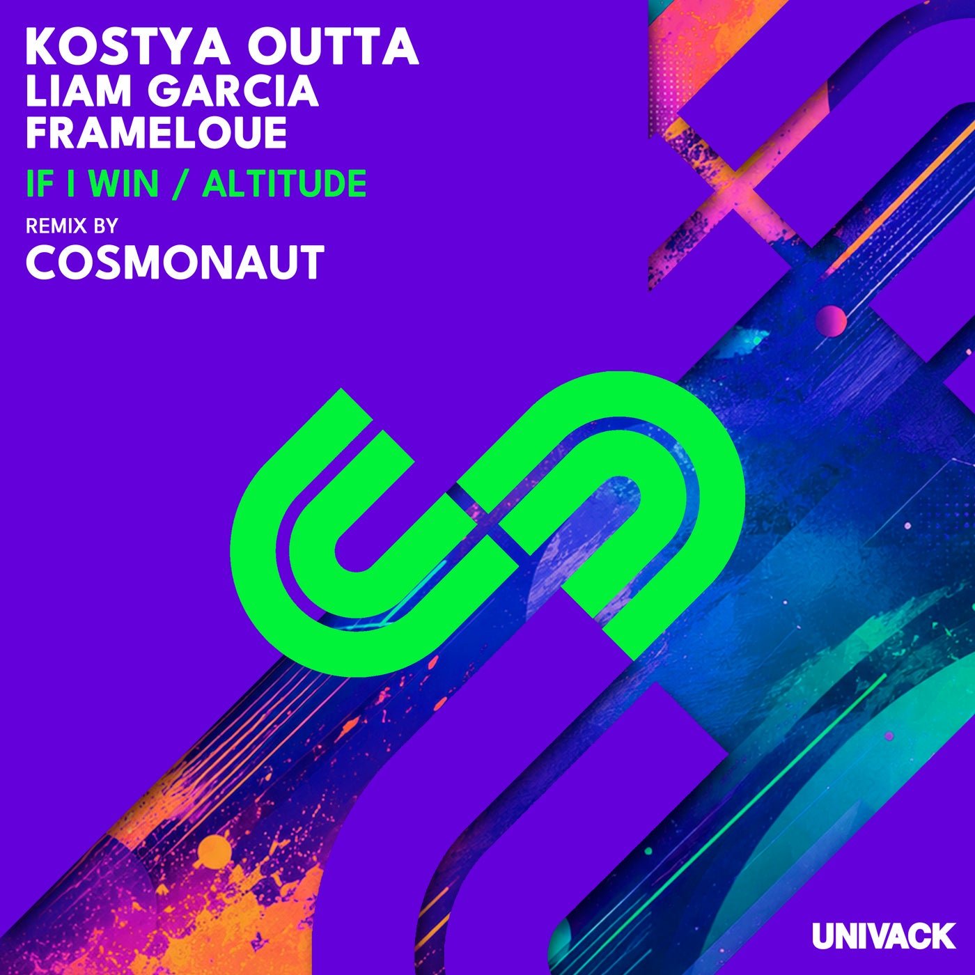 Cover - Kostya Outta, Liam Garcia - If I Win (Cosmonaut Extended Remix) 