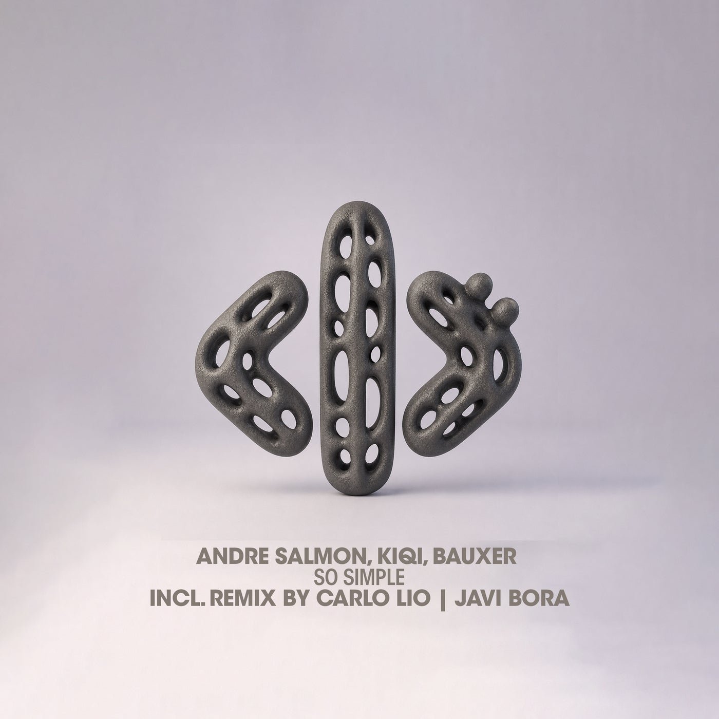 Cover - Andre Salmon, Bauxer, KIQI - So Simple (Javi Bora Remix)