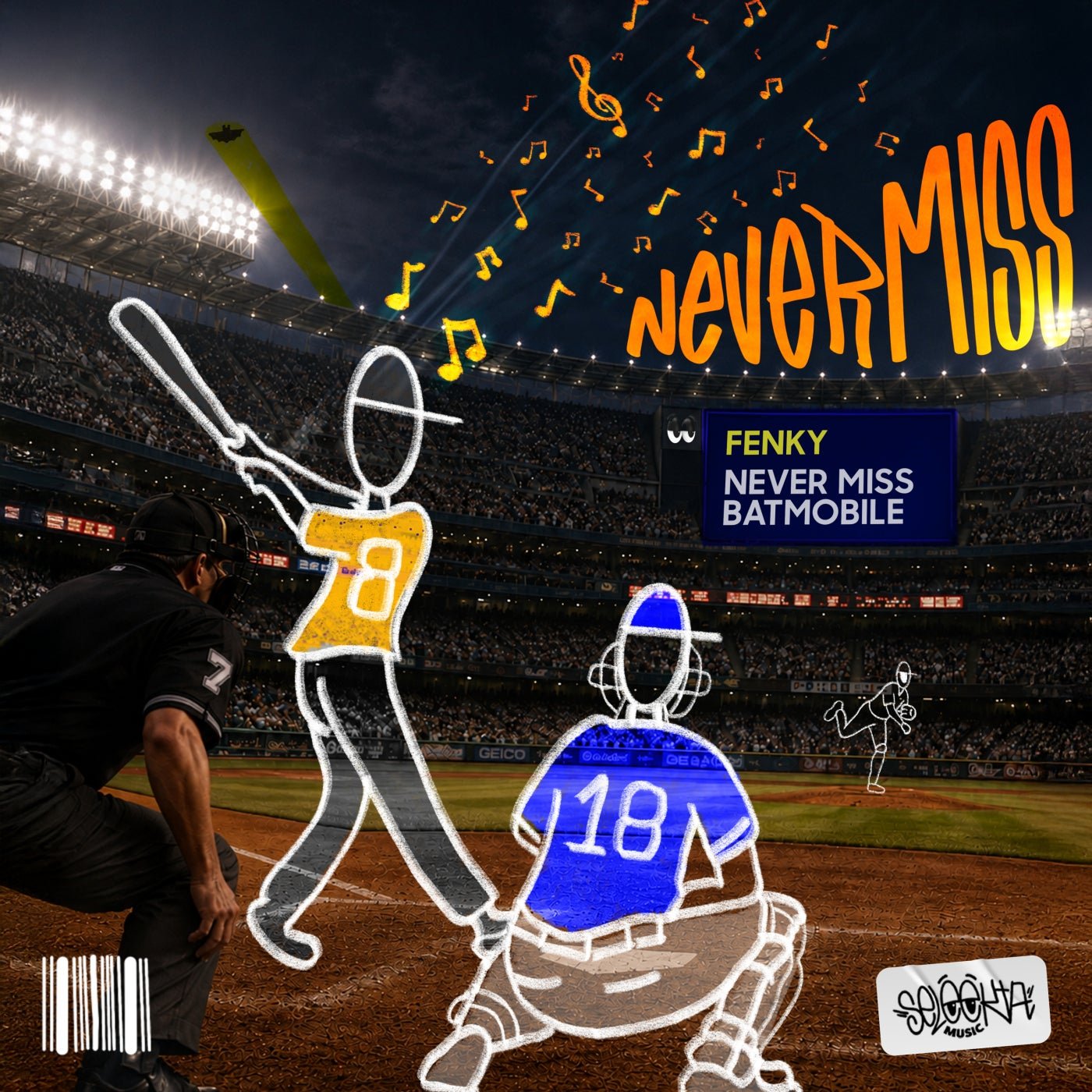Cover - Fenky - Never Miss (Original Mix) 