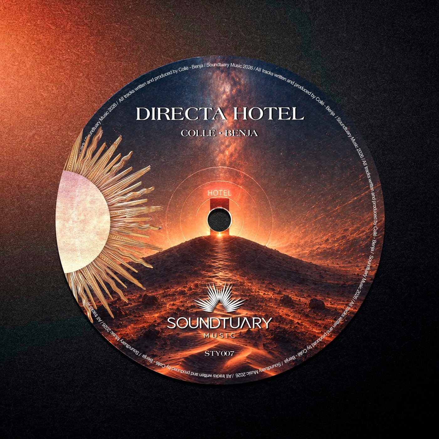 Cover - Colle, Benja (NL) - Directa Hotel (Extended Mix) 