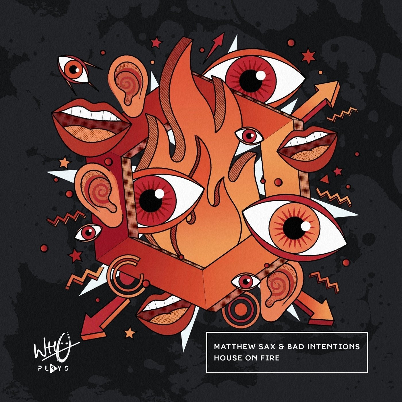 Cover - Bad Intentions, Matthew Sax - House On Fire (Extended Mix)