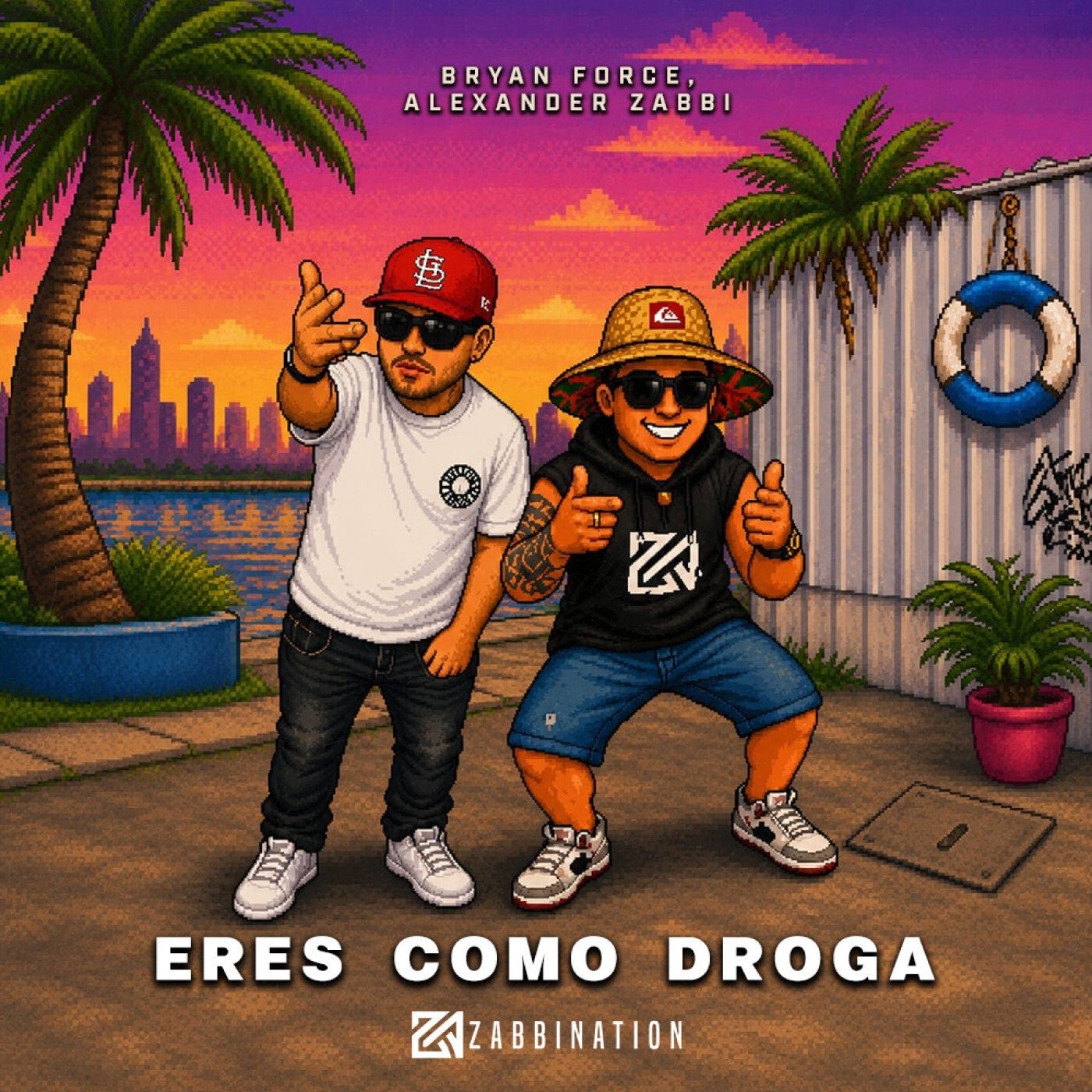 Cover - Alexander Zabbi, Bryan Force - Eres Como Droga (Original Mix)