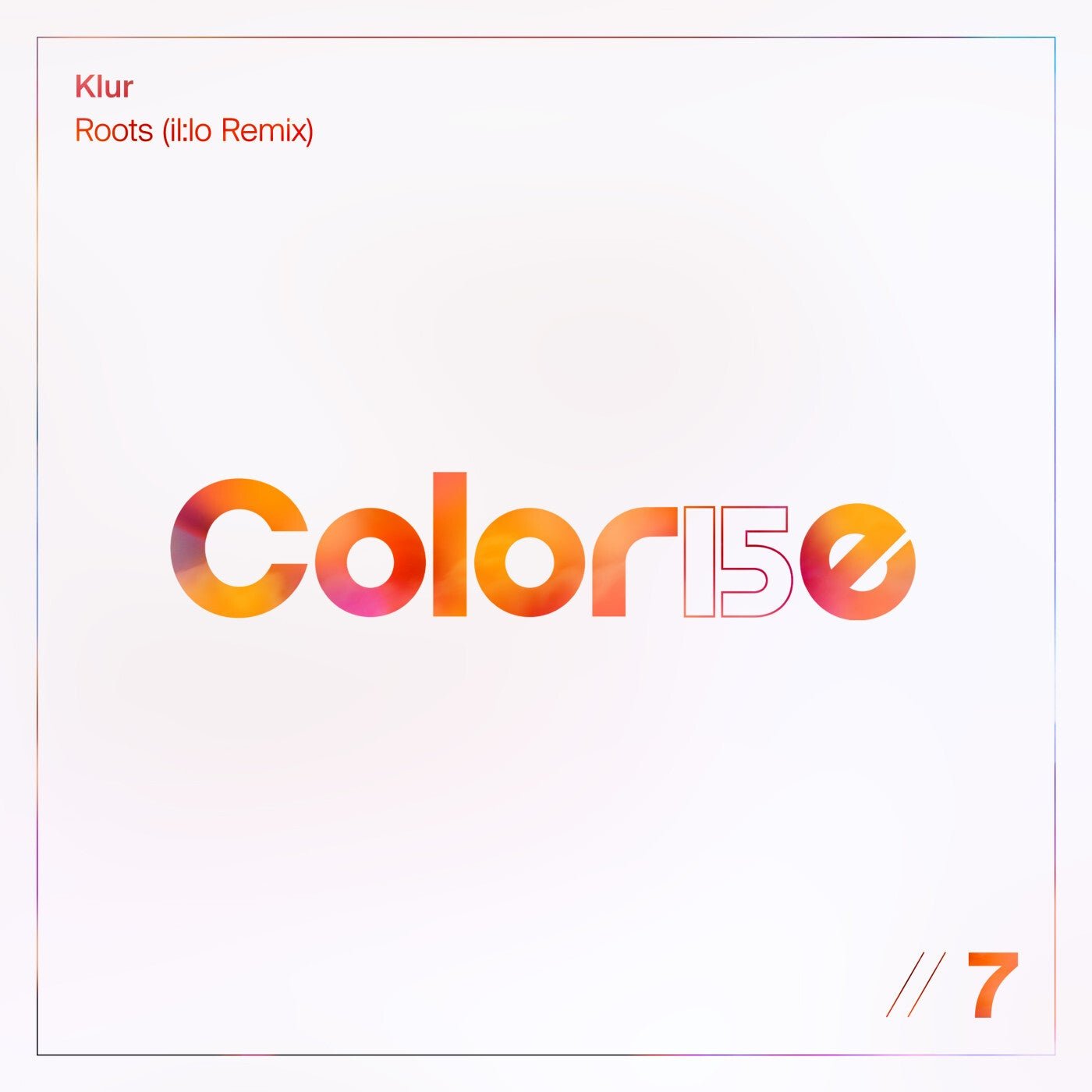 Cover - Klur - Roots (il:lo Extended Remix)
