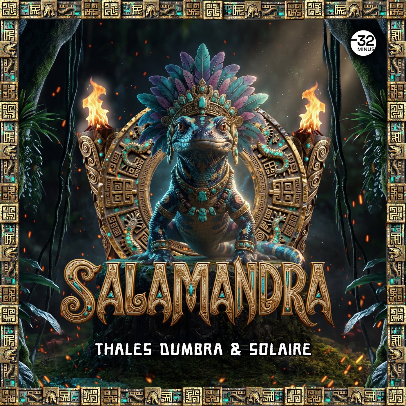 Cover - Thales Dumbra, Solaire - Salamandra (Original Mix)