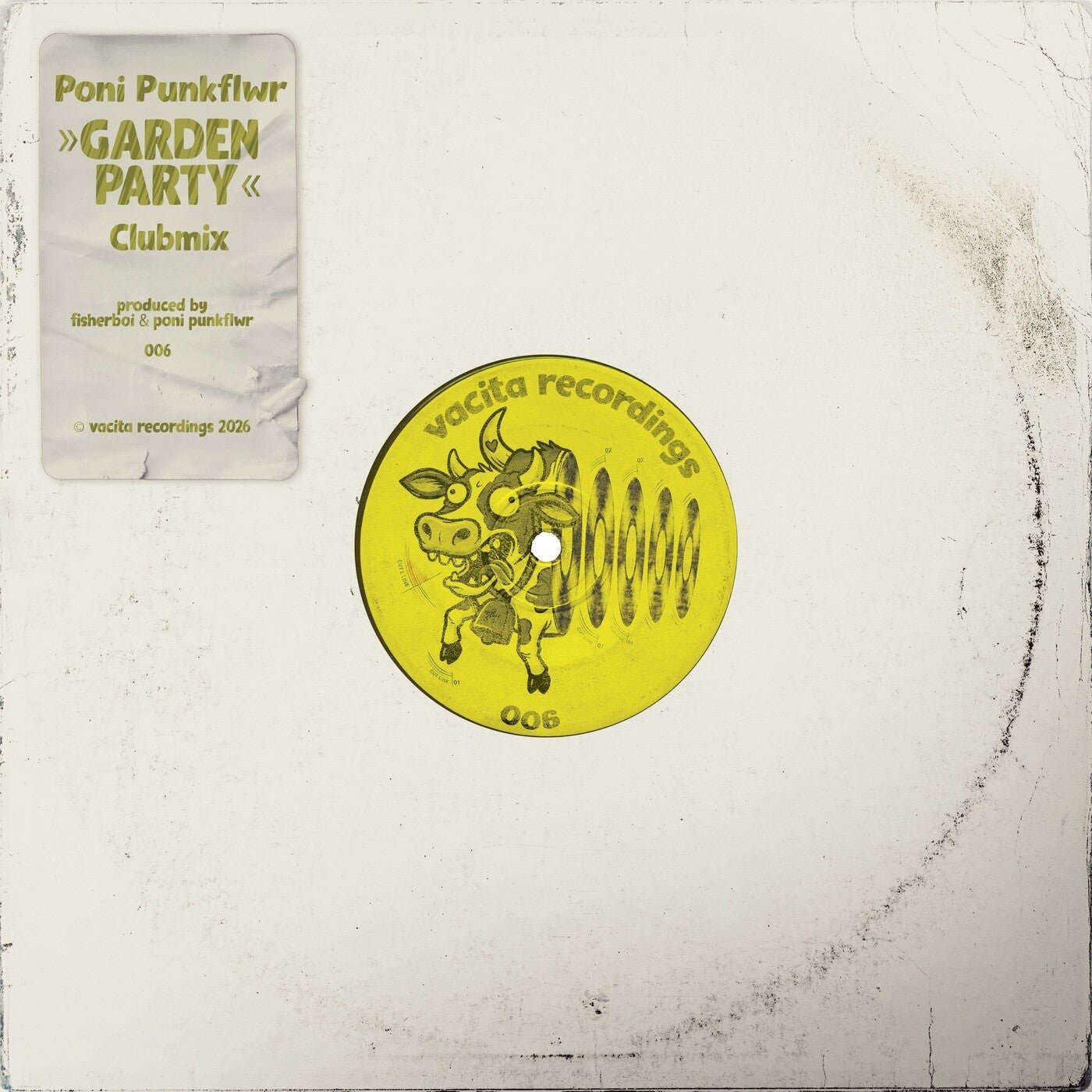Cover - Poni PunkFlwr, Fisherboi - Garden Party feat. Fisherboi (Clubmix)