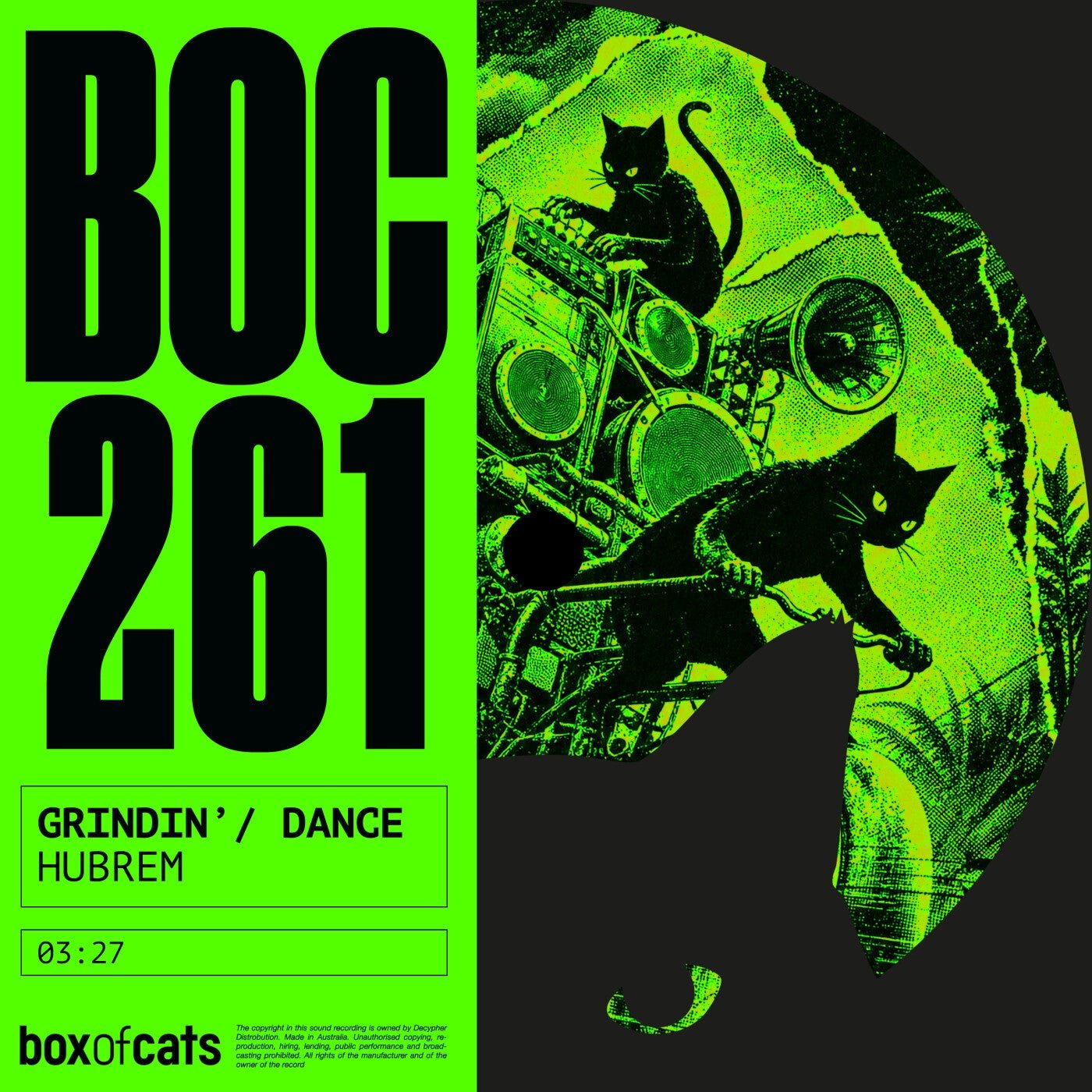 Cover - Hubrem - GRINDIN' (Extended Mix) 