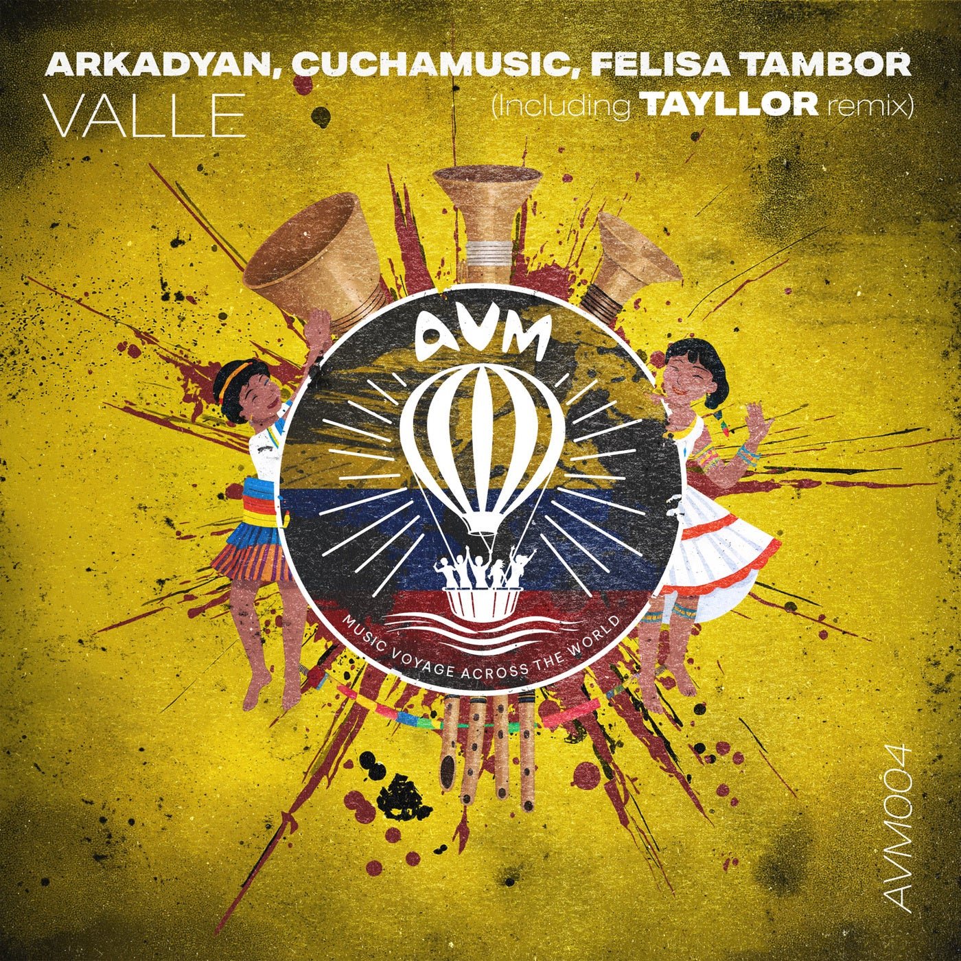Cover - ARKADYAN, Cuchamusic, Felisa Tambor - Valle (Tayllor Remix Extended)