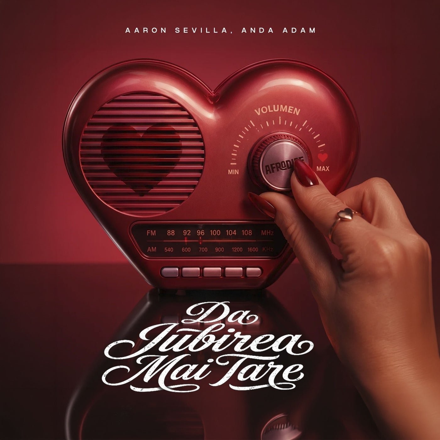 Cover - Anda Adam, Aaron Sevilla - Da Iubirea Mai Tare (Afro House Mix)