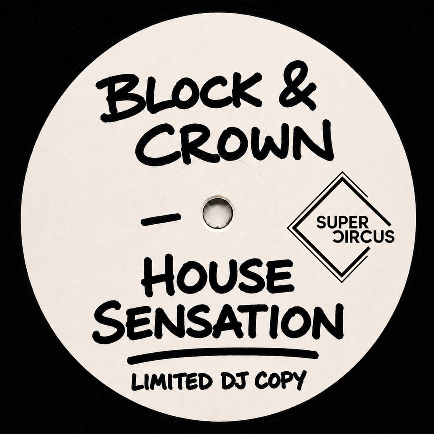 Cover - Block & Crown - House Sensation (Original Mix)