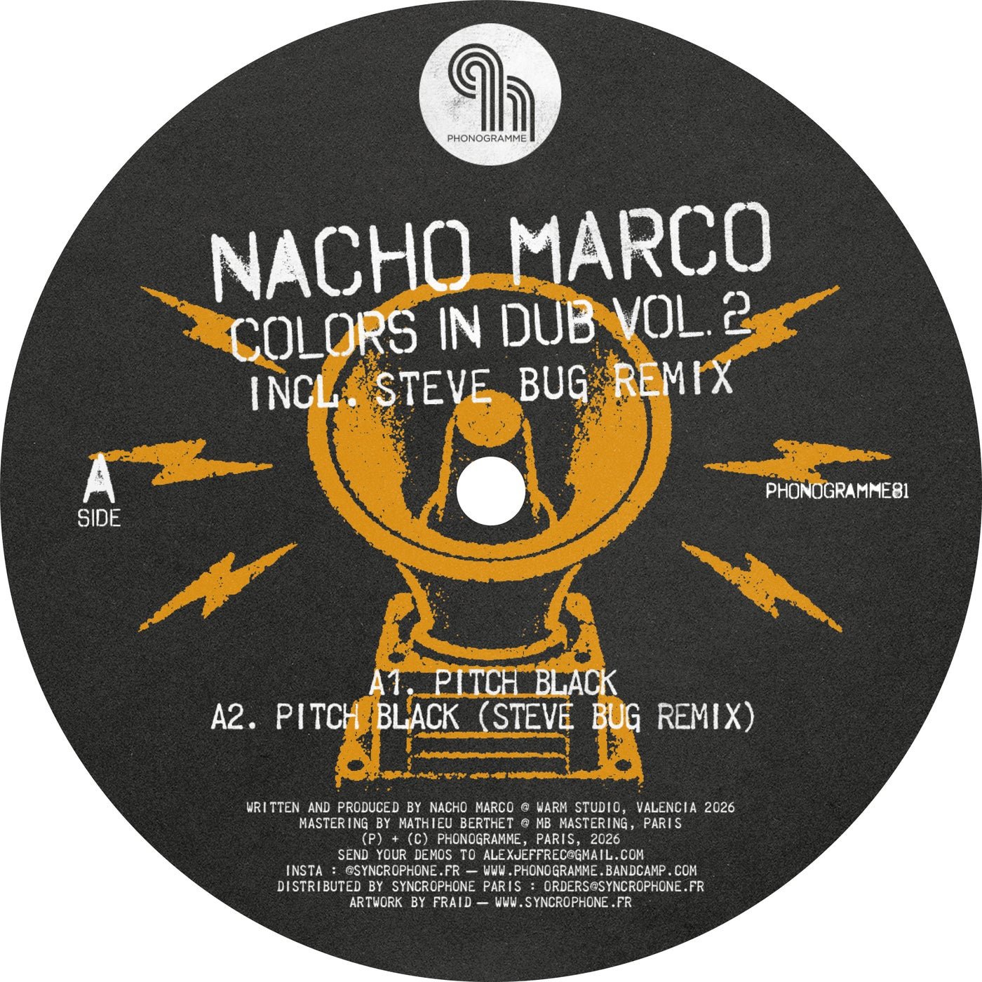 Cover - Nacho Marco - Pitch Black (Steve Bug Remix)
