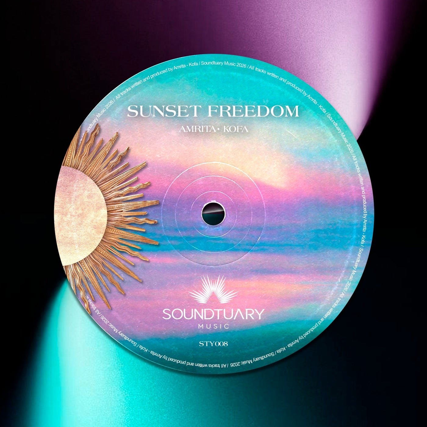 Cover - KOFA, Amrita (FR) - Sunset Freedom (Extended Mix)