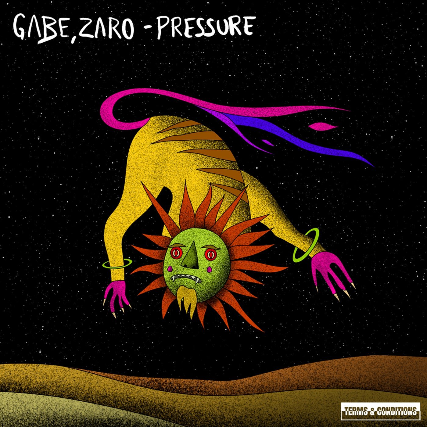 Cover - ZARO, Gabe - Pressure (Extended Mix) 