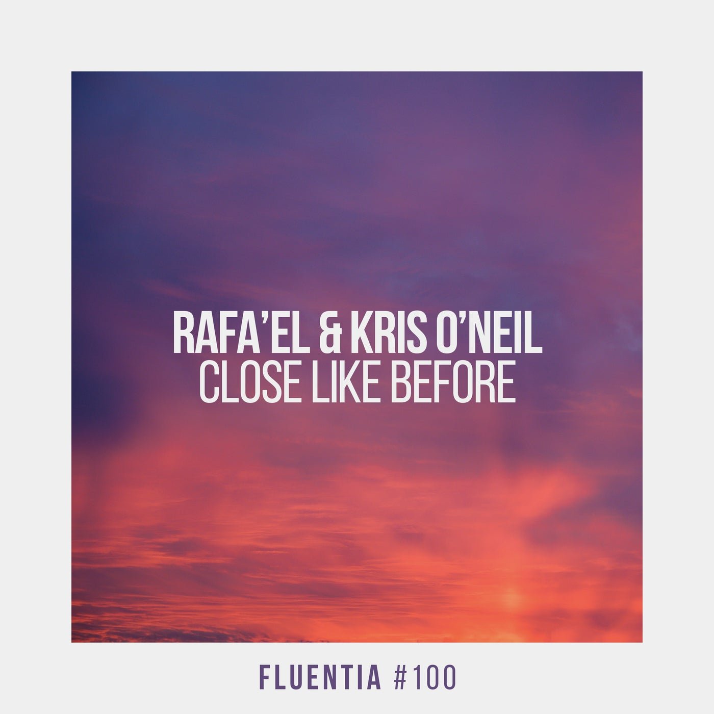 Cover - Kris O'Neil, Rafa'EL - Close Like Before (Extended Mix)