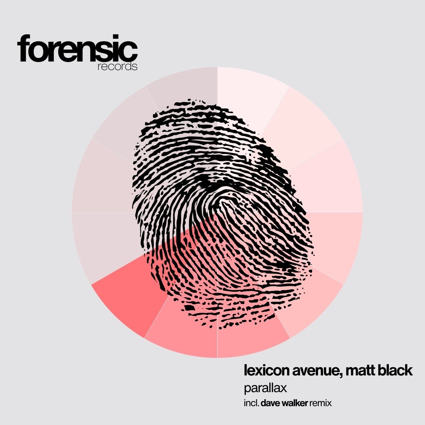 Cover - Lexicon Avenue, Matt Black - Parallax (Dave Walker Remix) 
