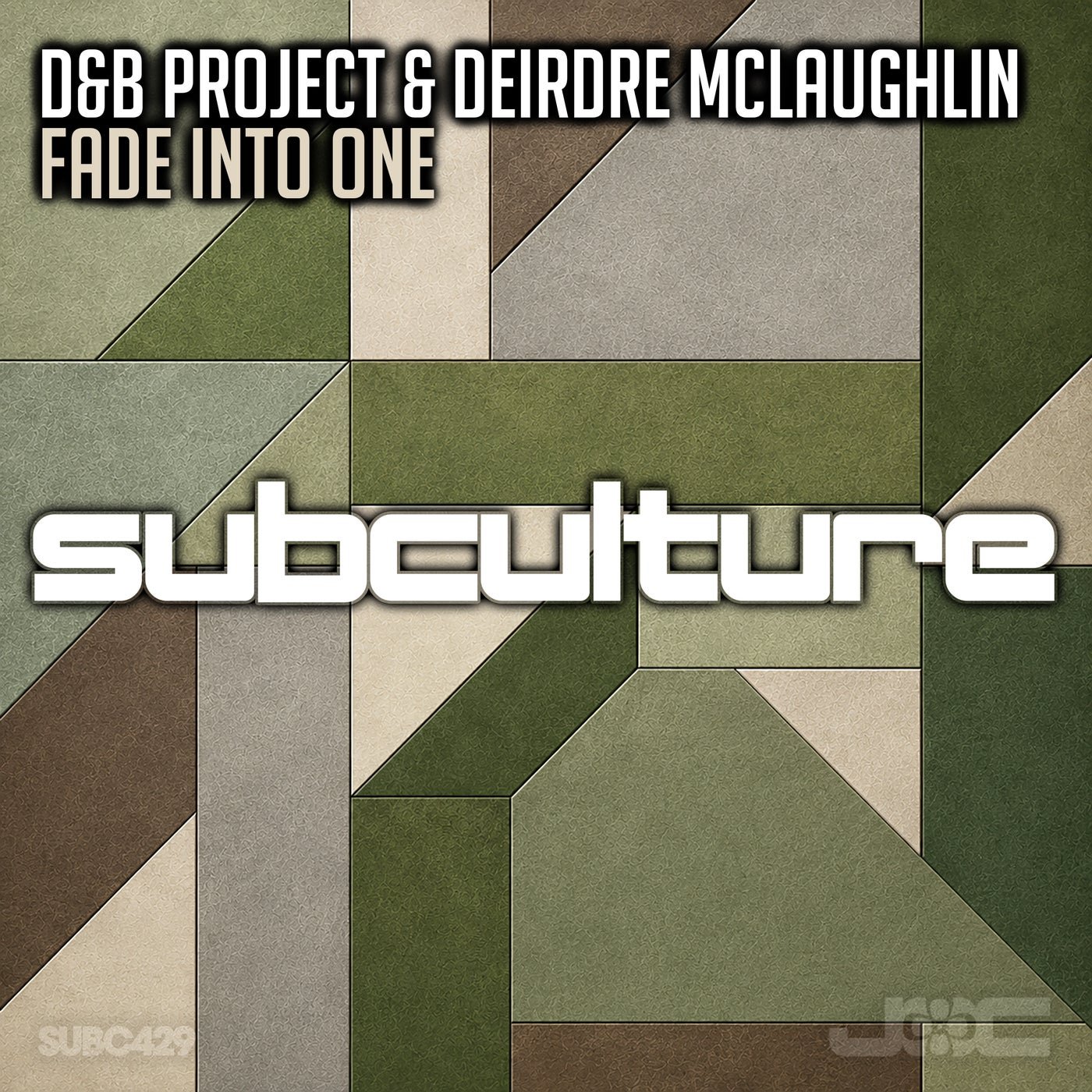 Cover - Deirdre McLaughlin, D&B PROJECT - Fade Into One (Extended Mix) 