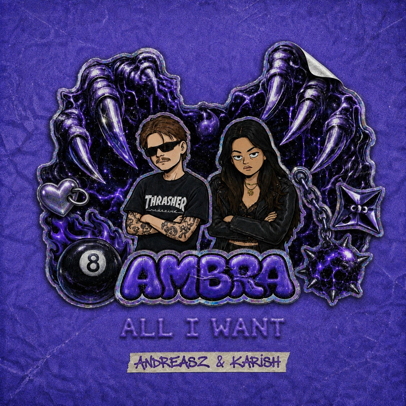 Cover - Karish, ANDREASZ - All I Want (Original Mix)