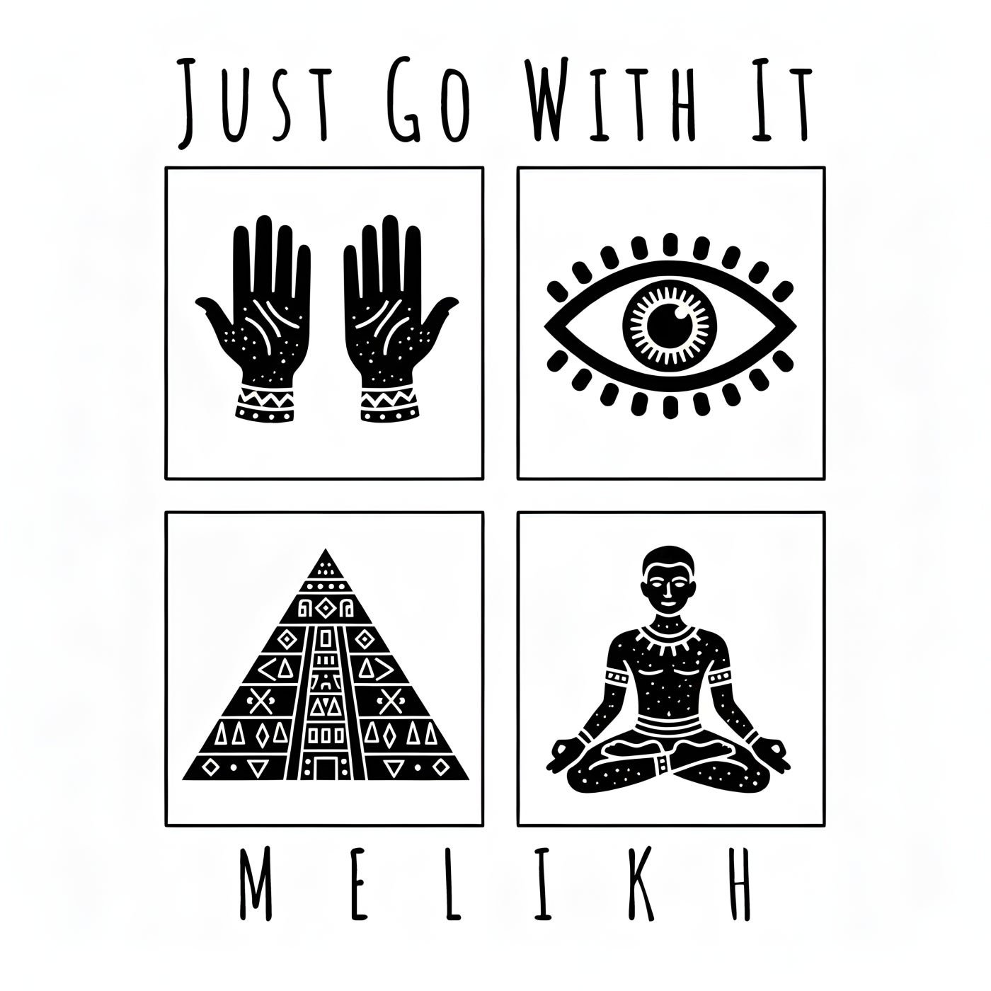 Cover - MELIKH - Just Go With It (Extended Mix)