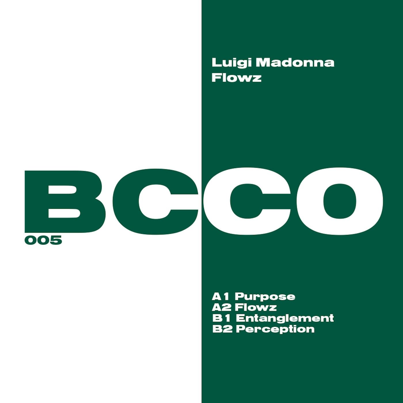 Cover - Luigi Madonna, BCCO - Perception (Original Mix)