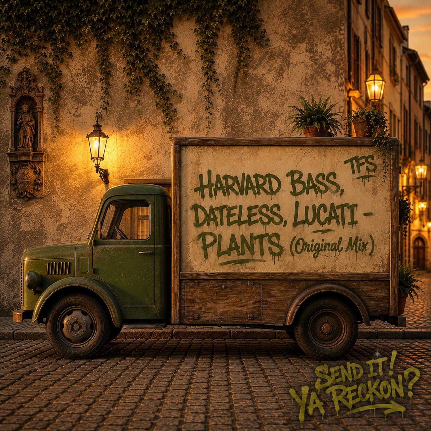 Cover - Harvard Bass, Dateless, LUCATI - Plants (Original Mix) 