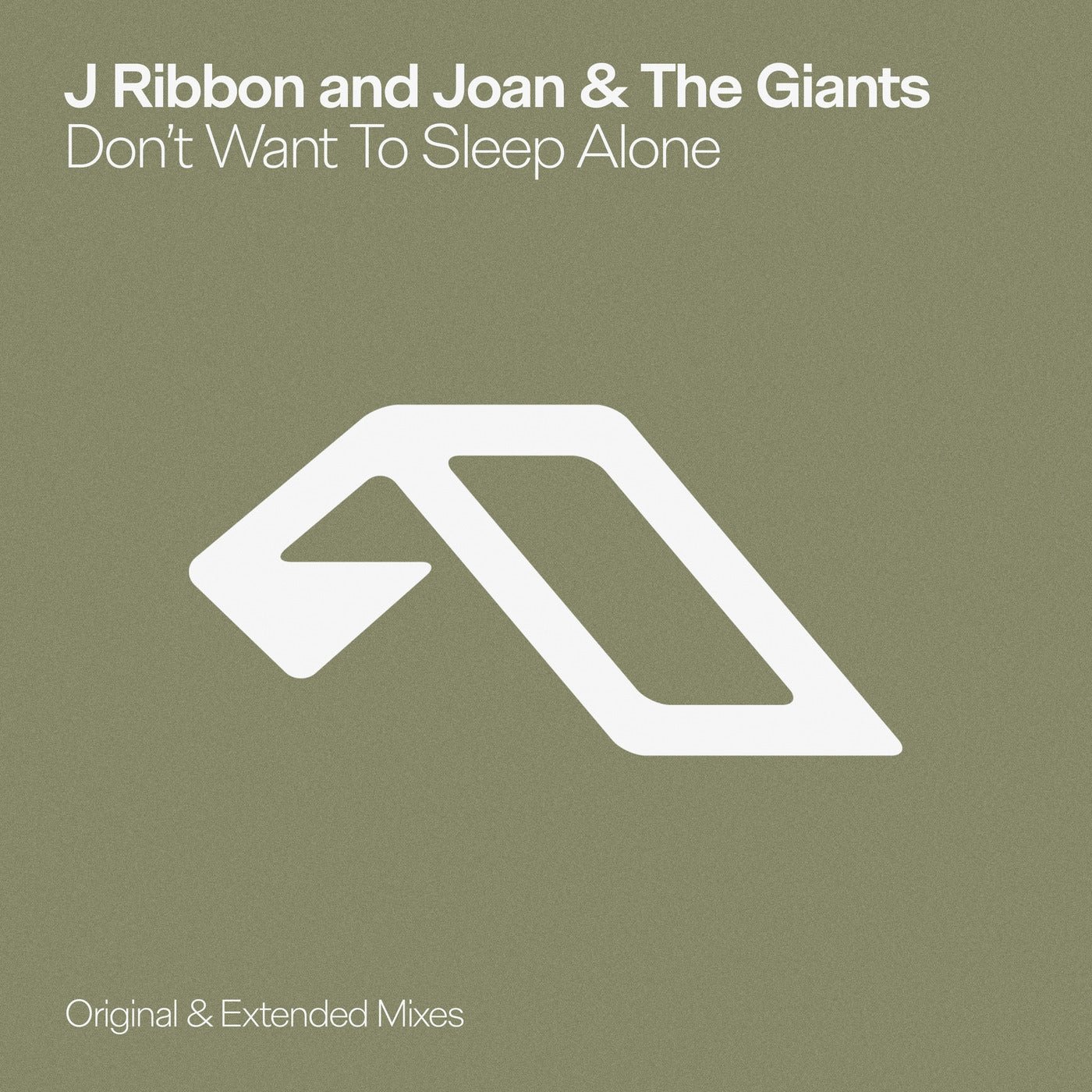 Cover - J Ribbon, Joan & The Giants - Don't Want To Sleep Alone (Extended Mix) 