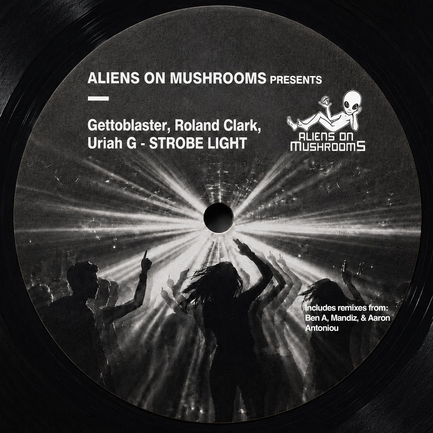 Cover - Roland Clark, Gettoblaster, Uriah G - Strobe Light (Ben A Remix)