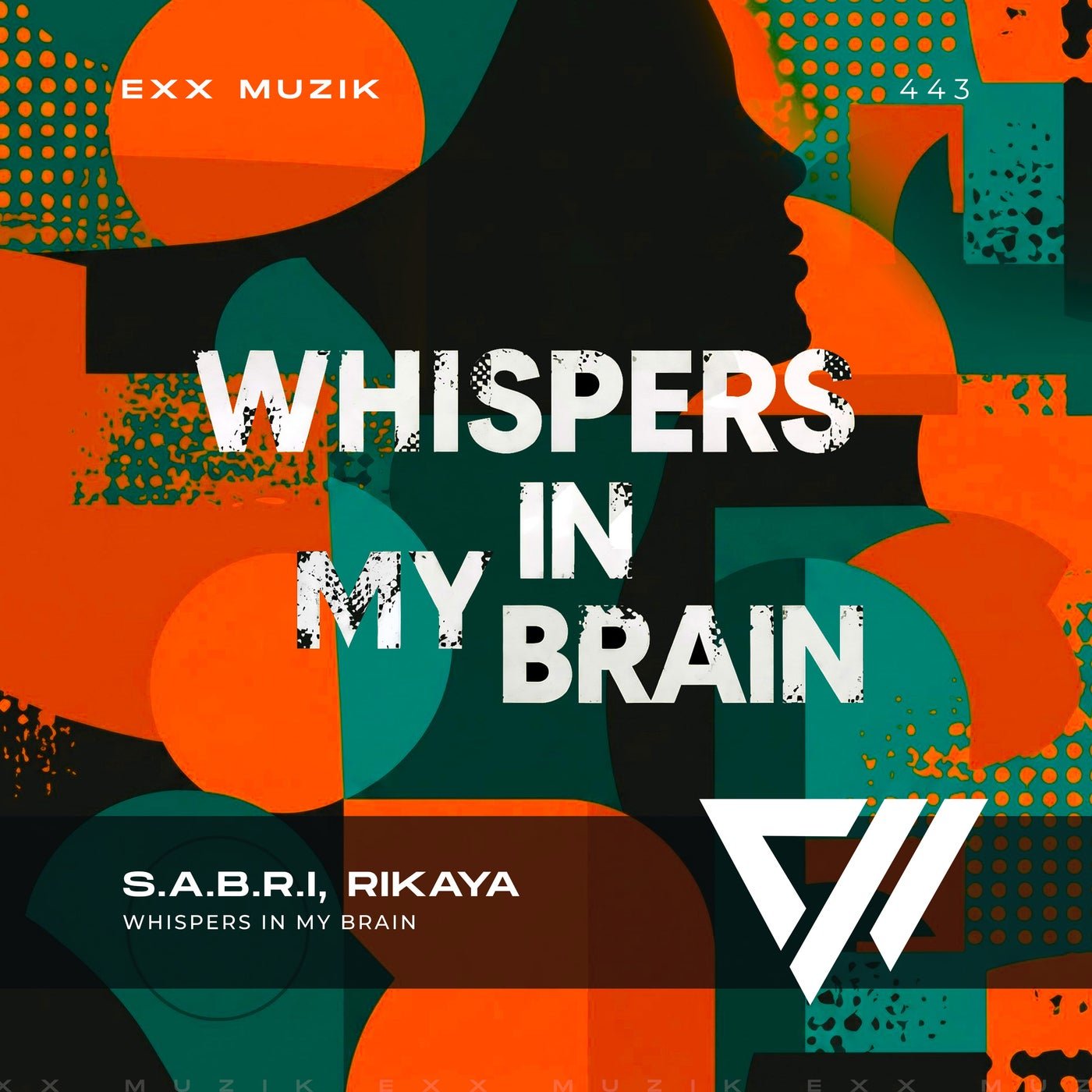 Cover - Rikaya, S.A.B.R.I - Whispers in My Brain (Extended Mix)